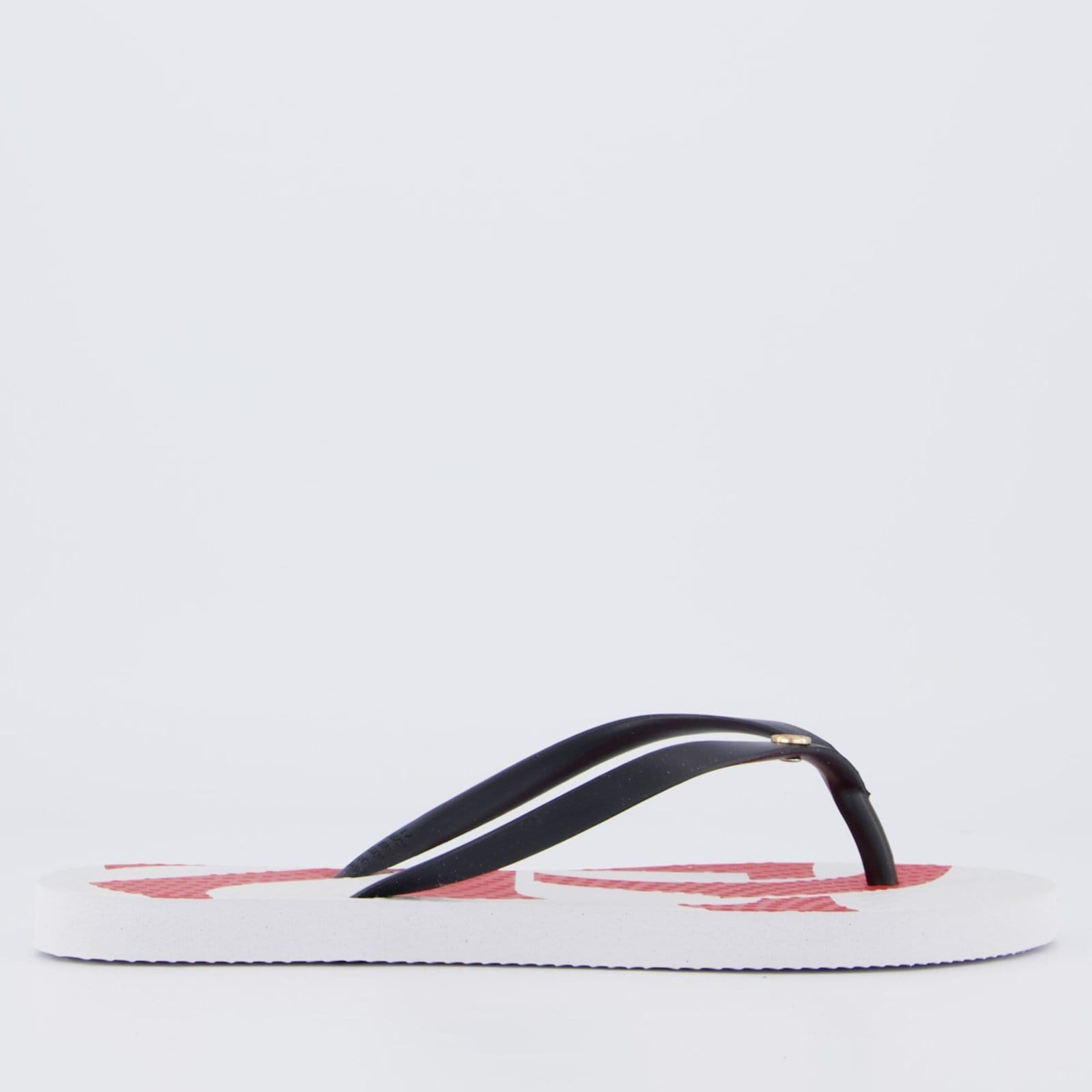 Vista 2 Chinelo Flamengo Basic 2 Feminino Neorubber branco