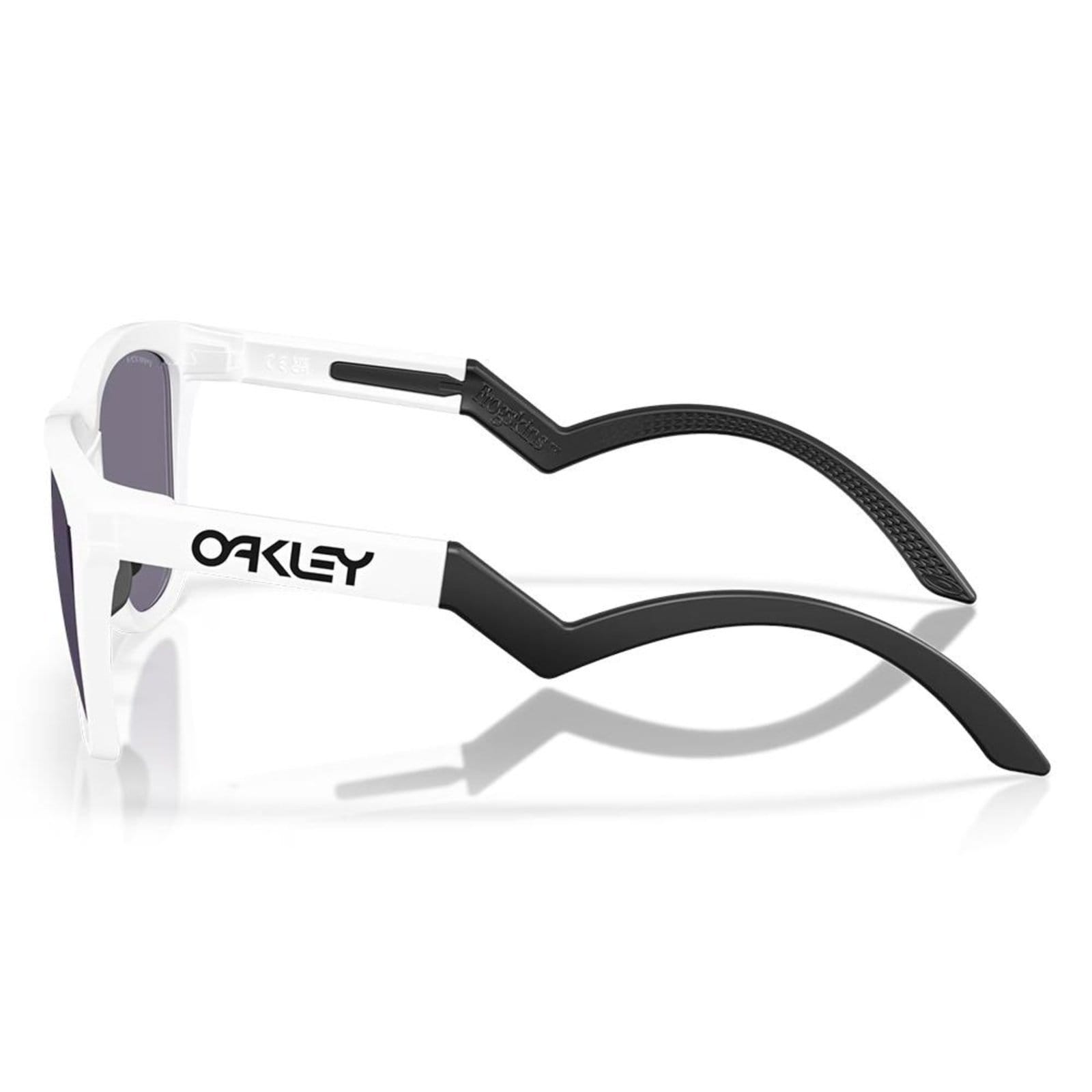 Vista 2 Óculos de Sol Oakley Frogskins Hybrid Duality Matte White 55 Oakley branco white