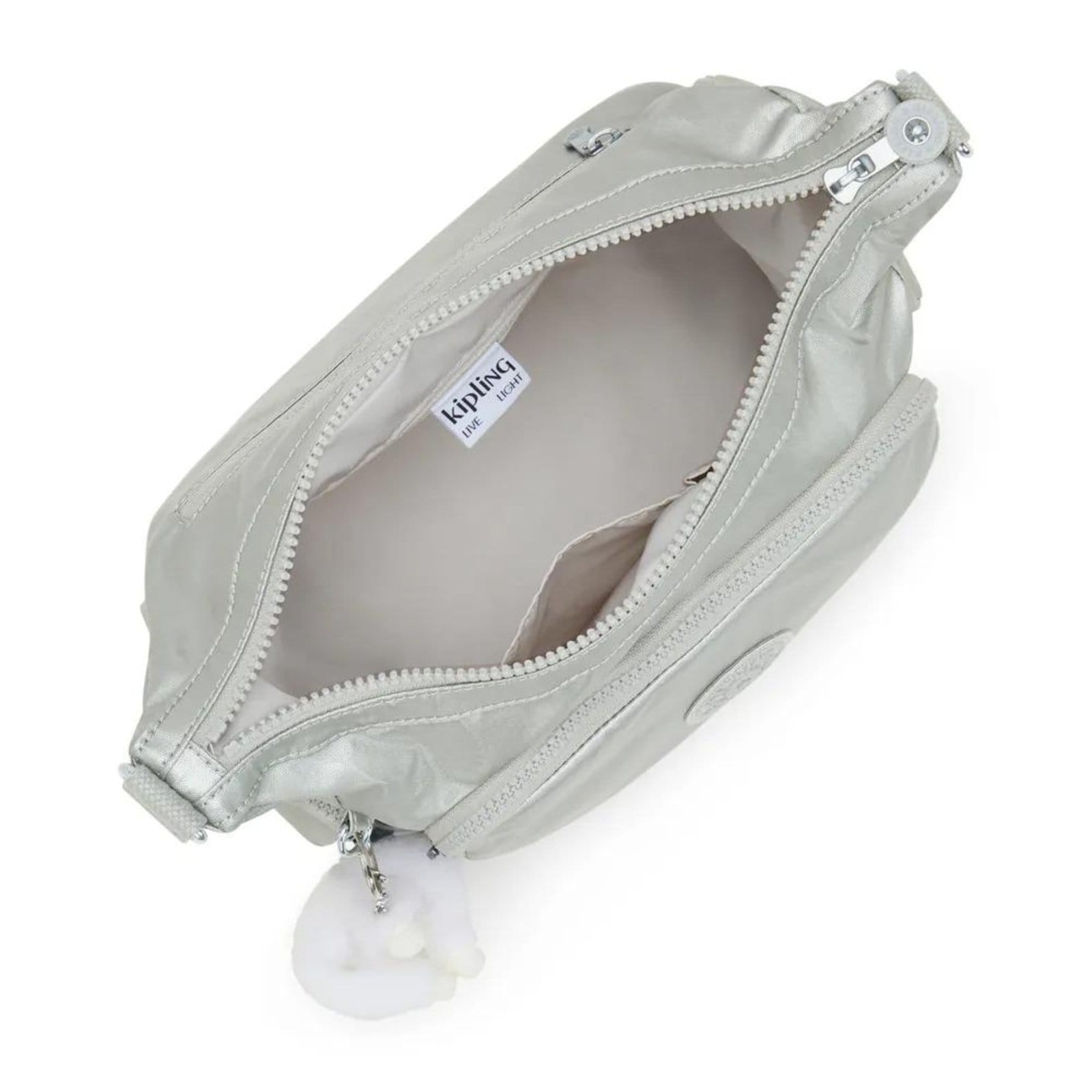 Vista 2 Bolsa Kipling Gabb S New Bright Met Kipling cinza