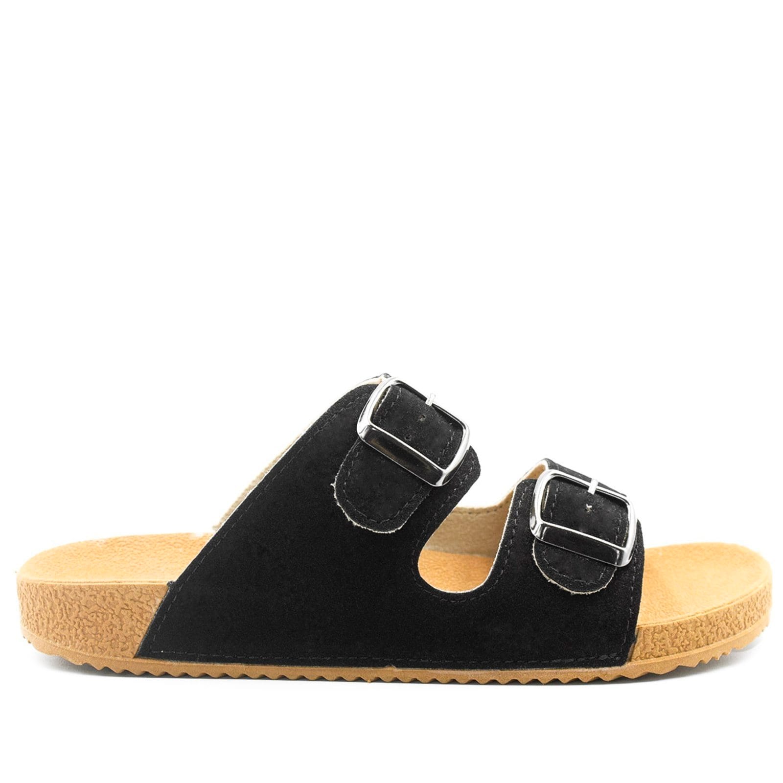 Papete Fivela Bianca Preta