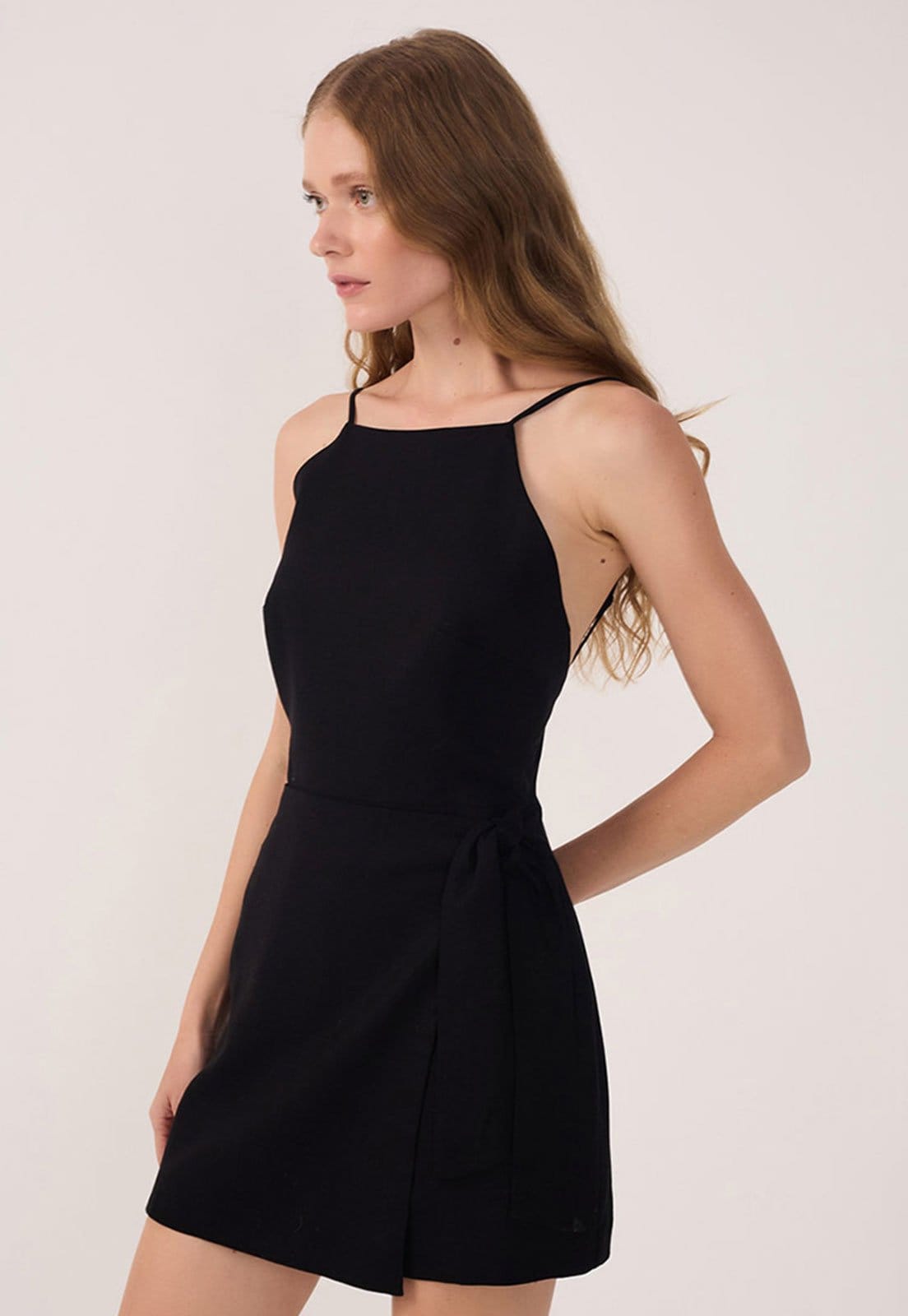 Macaquinho Dress To Curto Transpassado