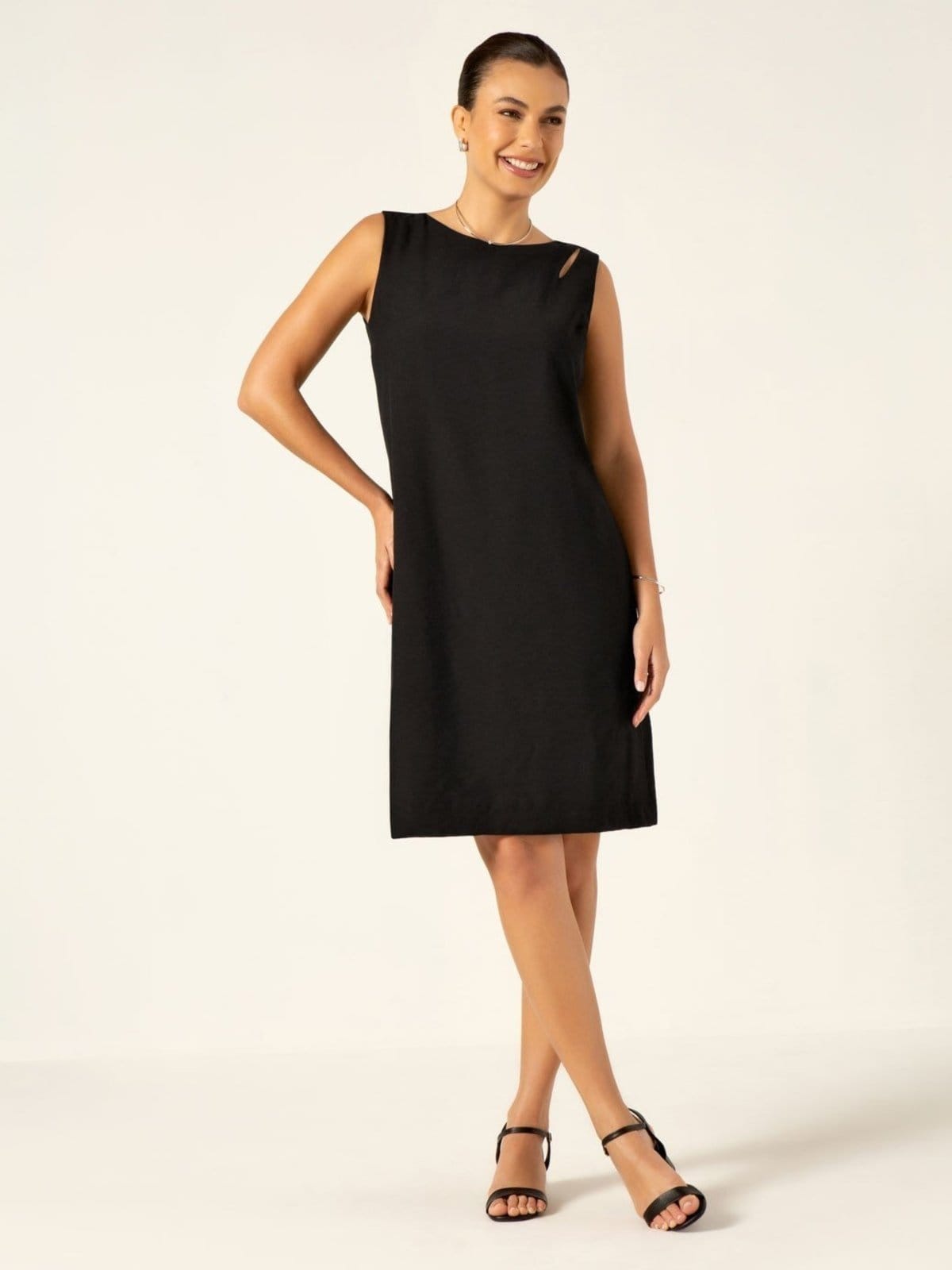 Vestido Tubinho de Alfaiataria Leani