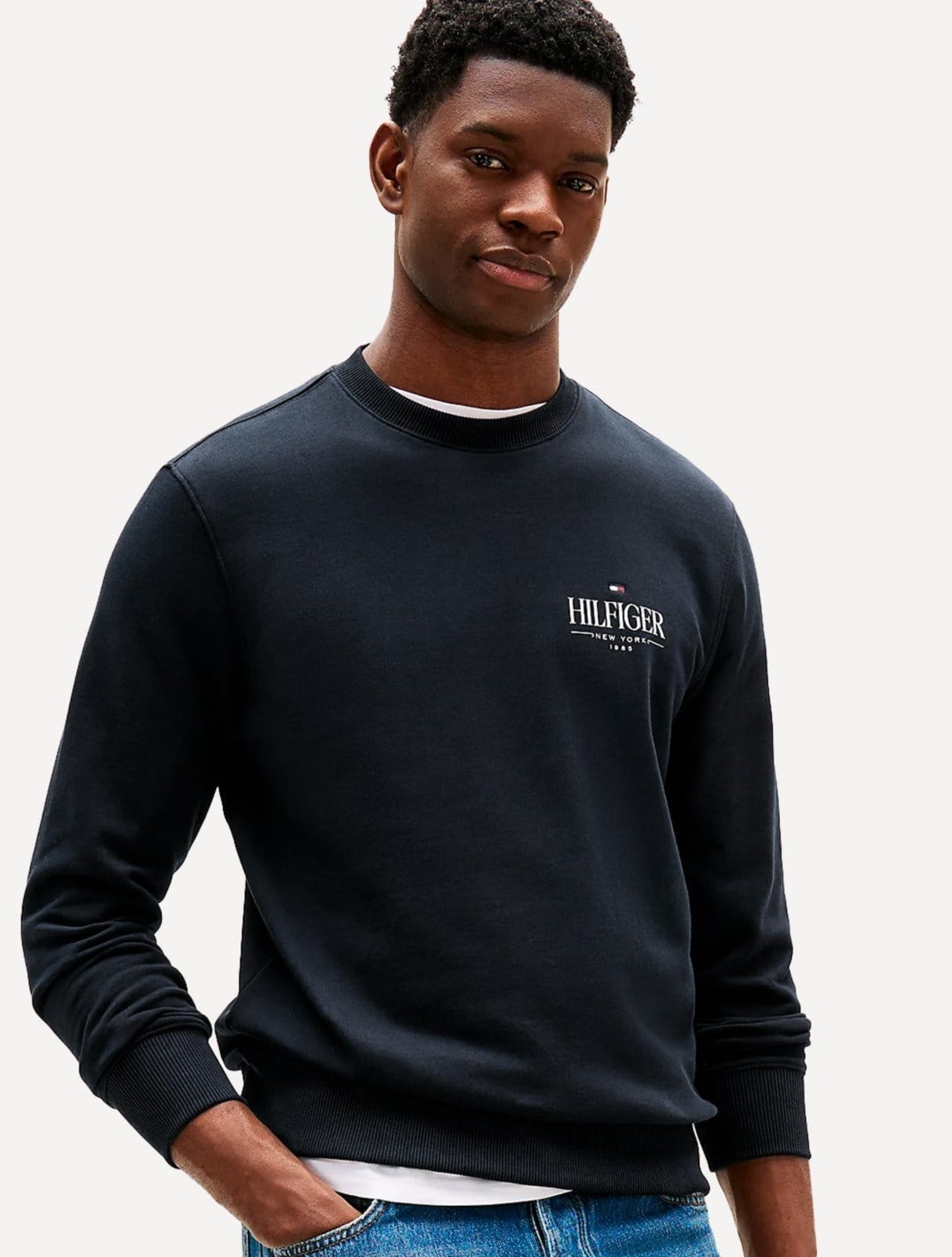 Moletom Tommy Hilfiger Masculino Stacked Sweatshirt
