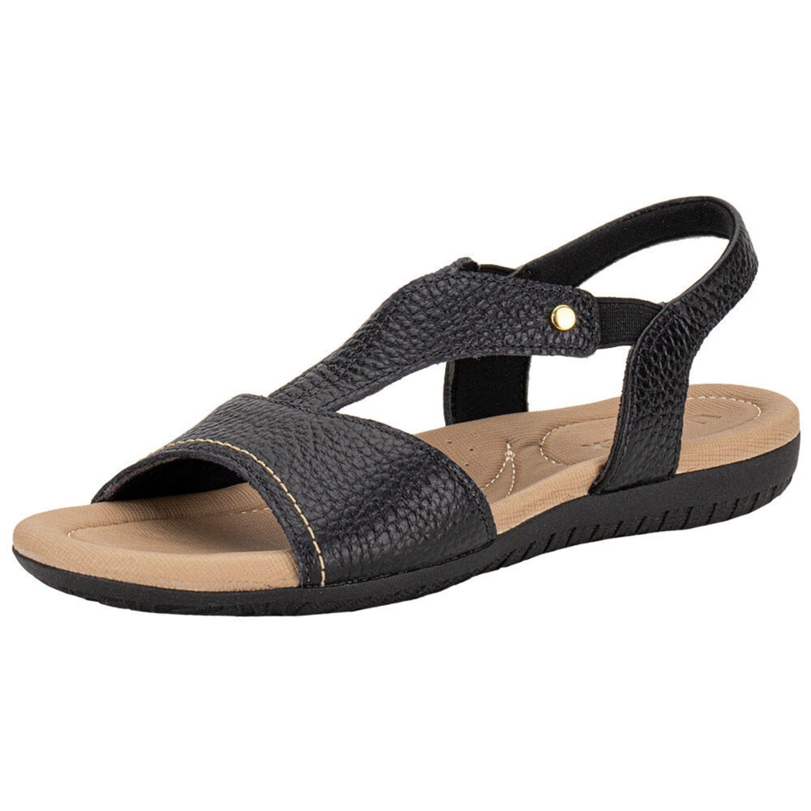 Vista principal Sandália Feminina Flat Usaflex R18083 0948083 Usaflex preto