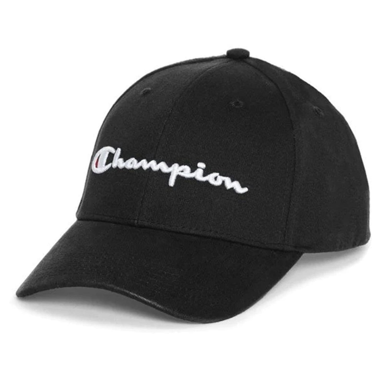 Boné Champion Script Logo Aba Curva