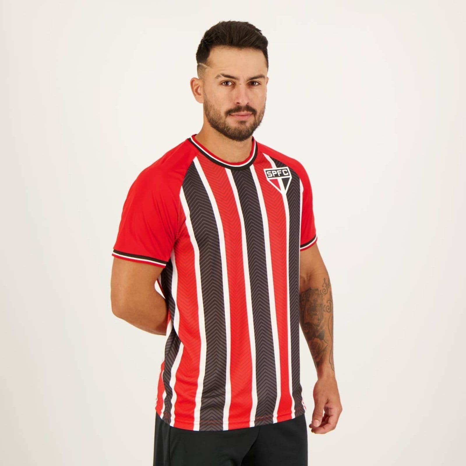 Vista 2 Camisa São Paulo Arrows Vermelha SPR vermelho