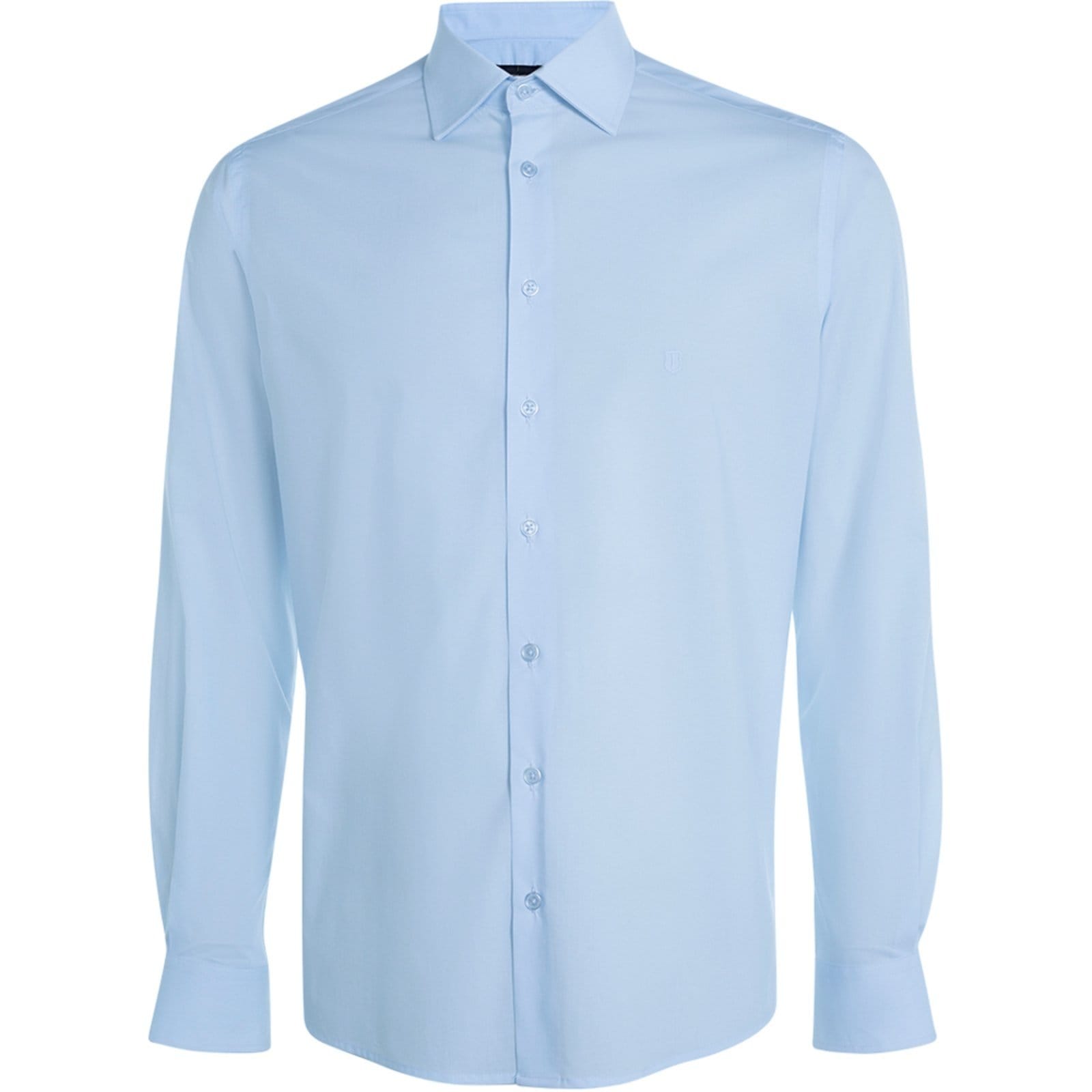 Camisa Slim Individual Stretch In24 Claro Masculino