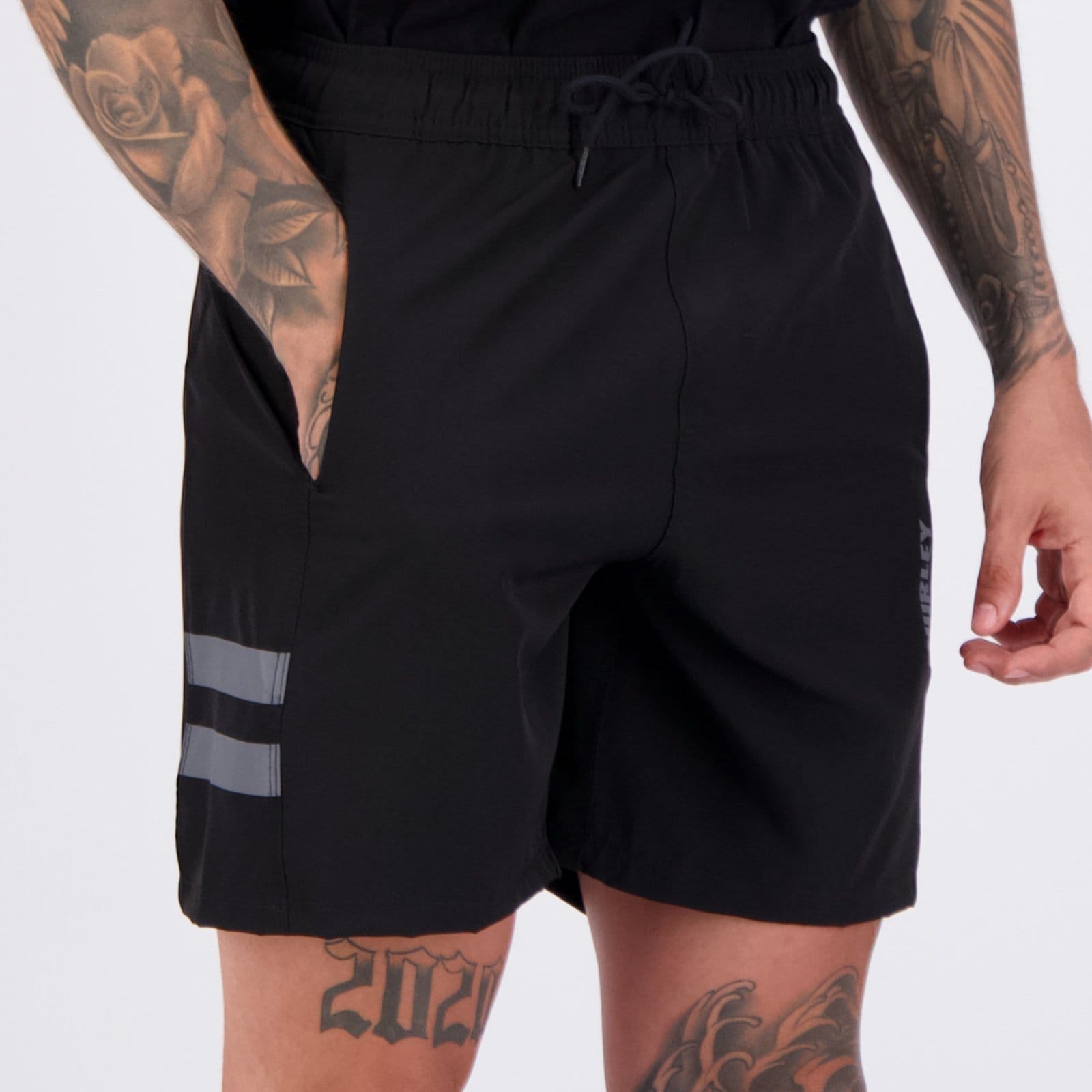 Vista 2 Bermuda Hurley Block II Preta hurley preto