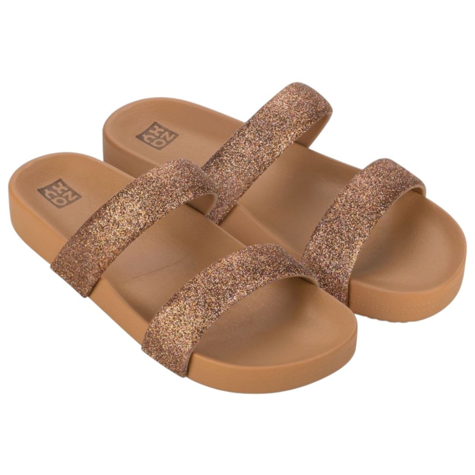 Vista 2 Tamanco Feminino Zaxy Bestie 19206 Grendene marrom