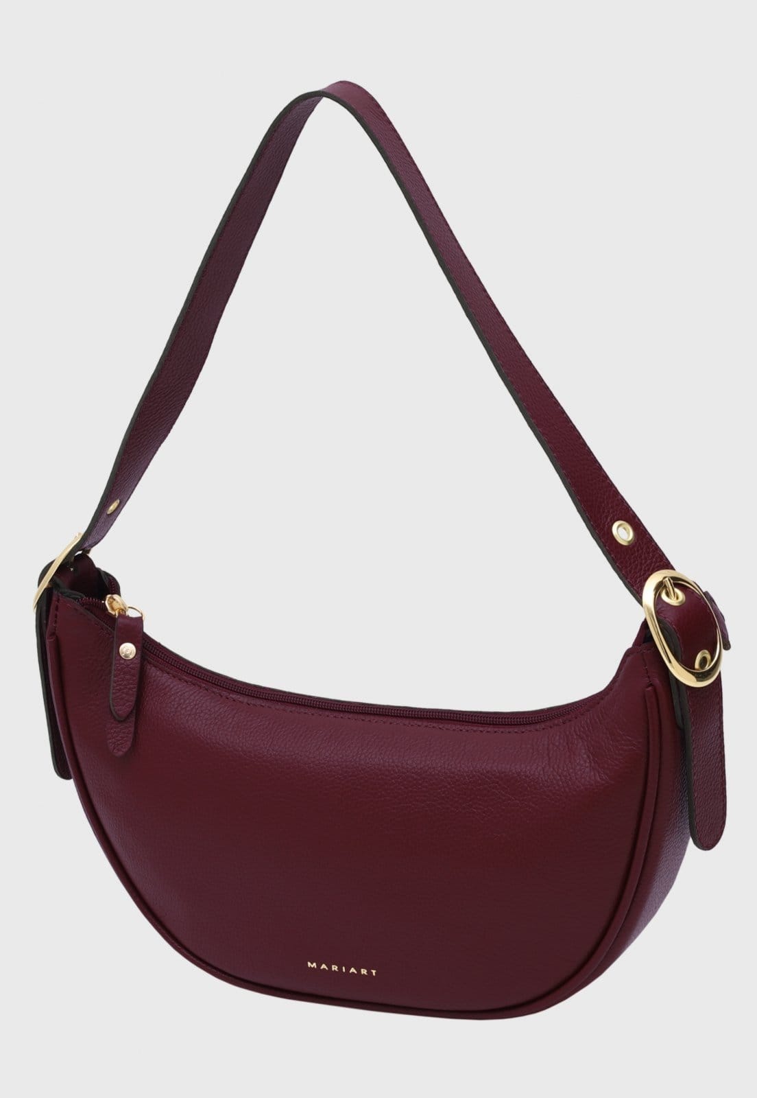 Bolsa Shoulder Couro Mariart Lima Rubi Floater