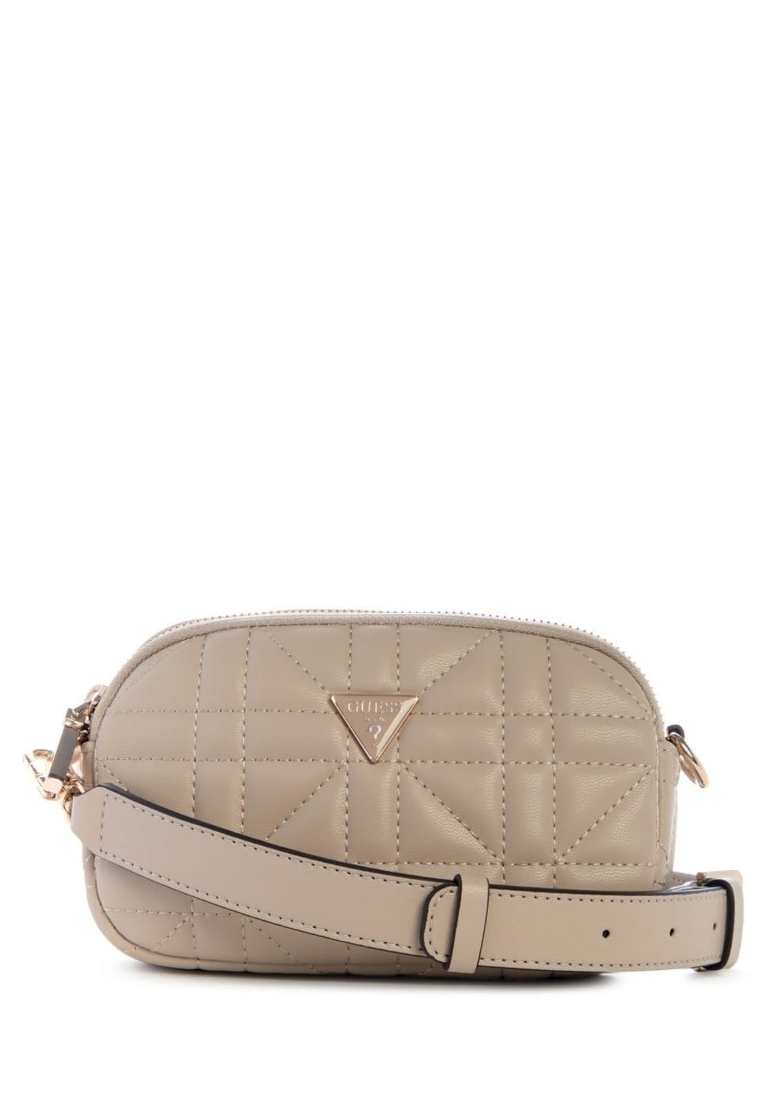 Bolsa Guess Mini Edita Camera Bag Bege