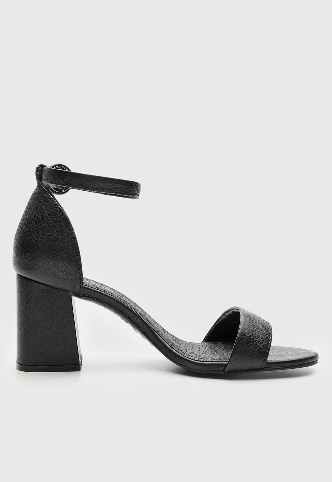 Vista 2 Sandália Feminina Bottero Salto Bloco Preta Bottero preto