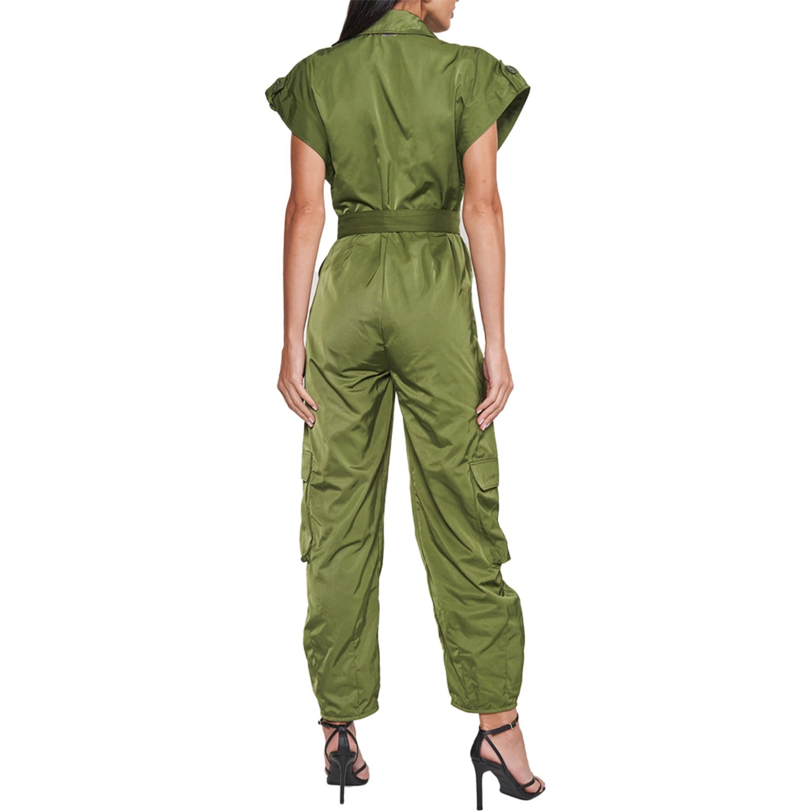 Vista 2 Macacão Colcci Nylon In24 Livas Feminino Colcci verde