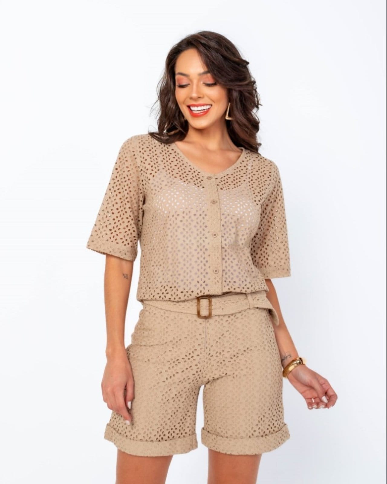 Vista 2 Shorts de Laise POLLEN bege