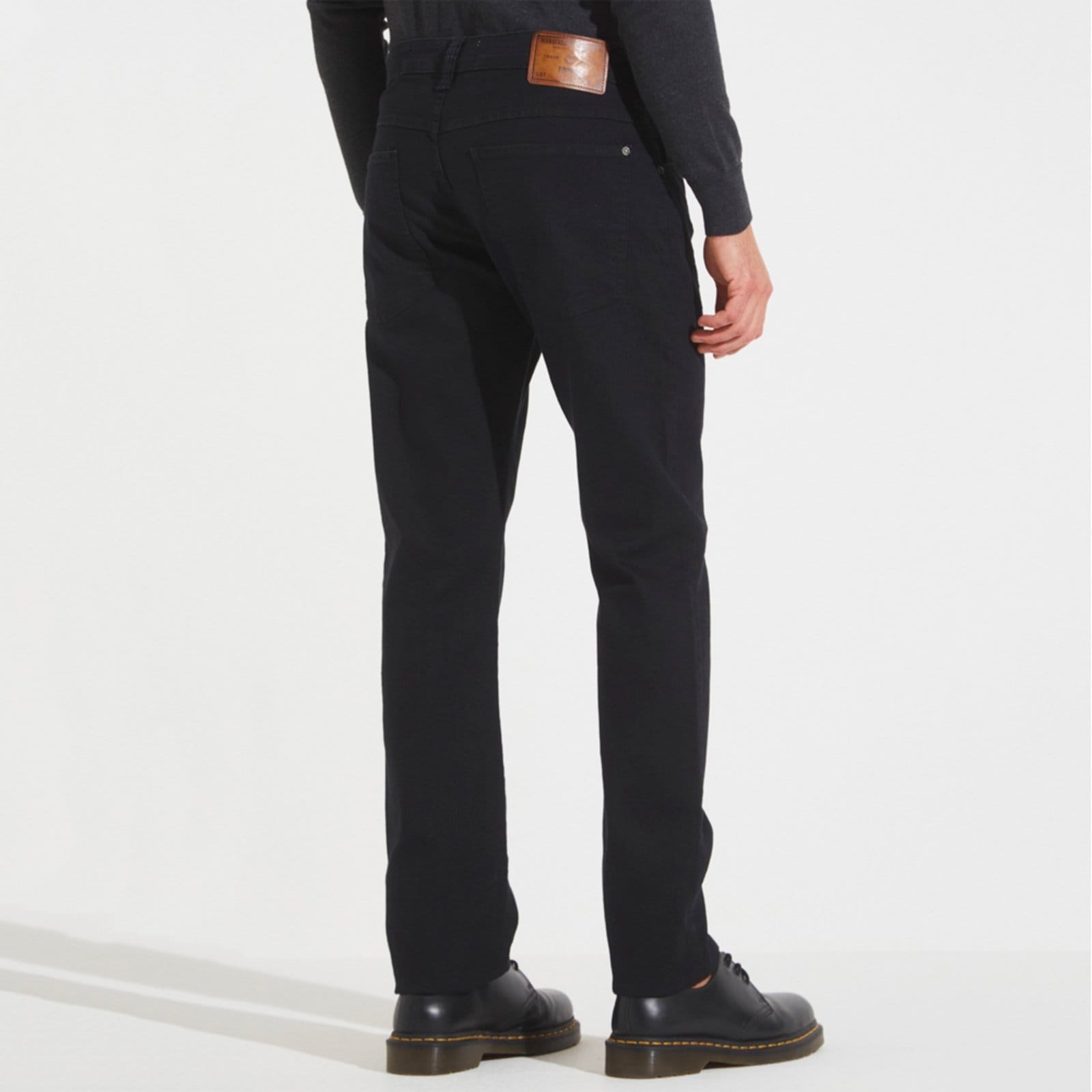 Vista 2 Calça Jeans Forum Paul Slim Ou25 Masculino Forum preto