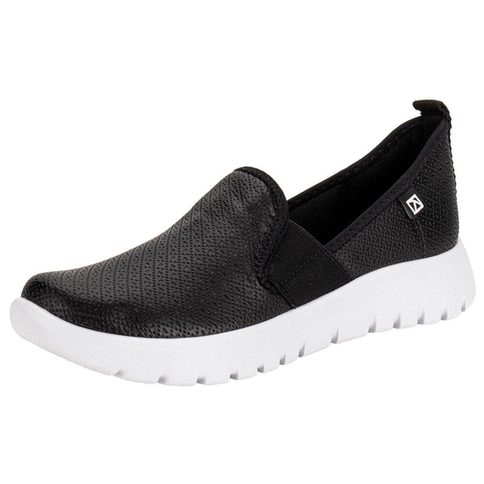 Vista principal Tênis Feminino Slip On Piccadilly 950042 0080042 Piccadilly preto