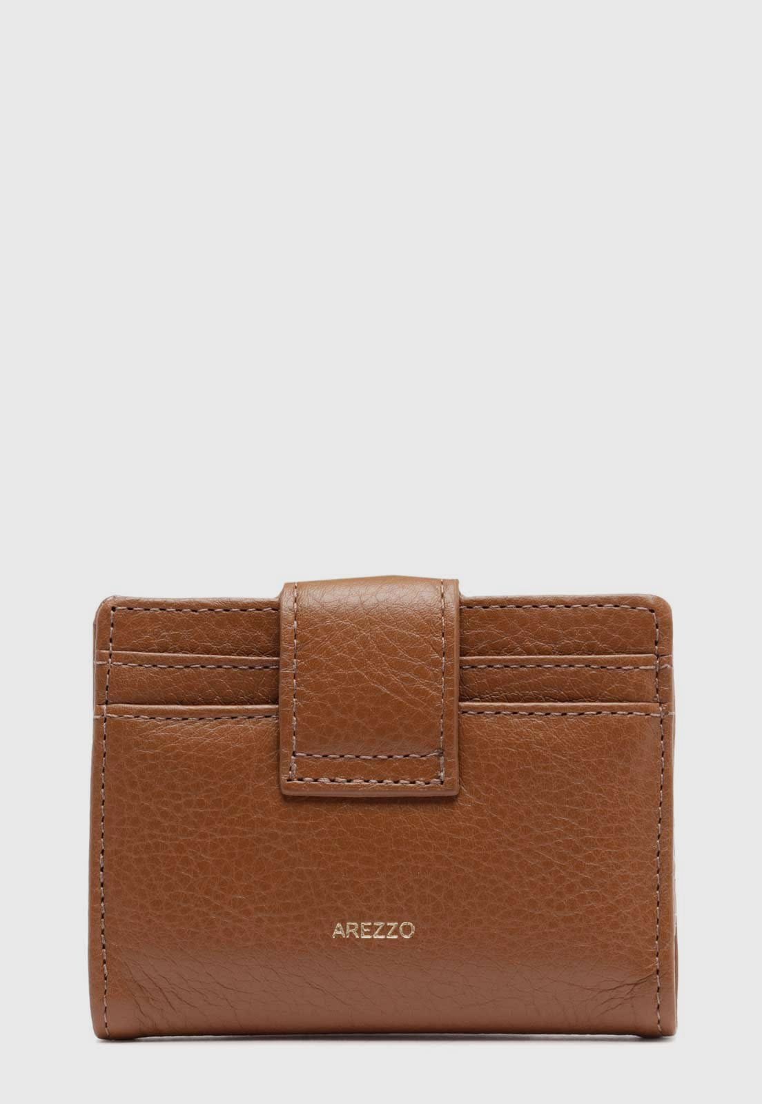 Vista 2 Carteira Arezzo Budapeste Arezzo marrom