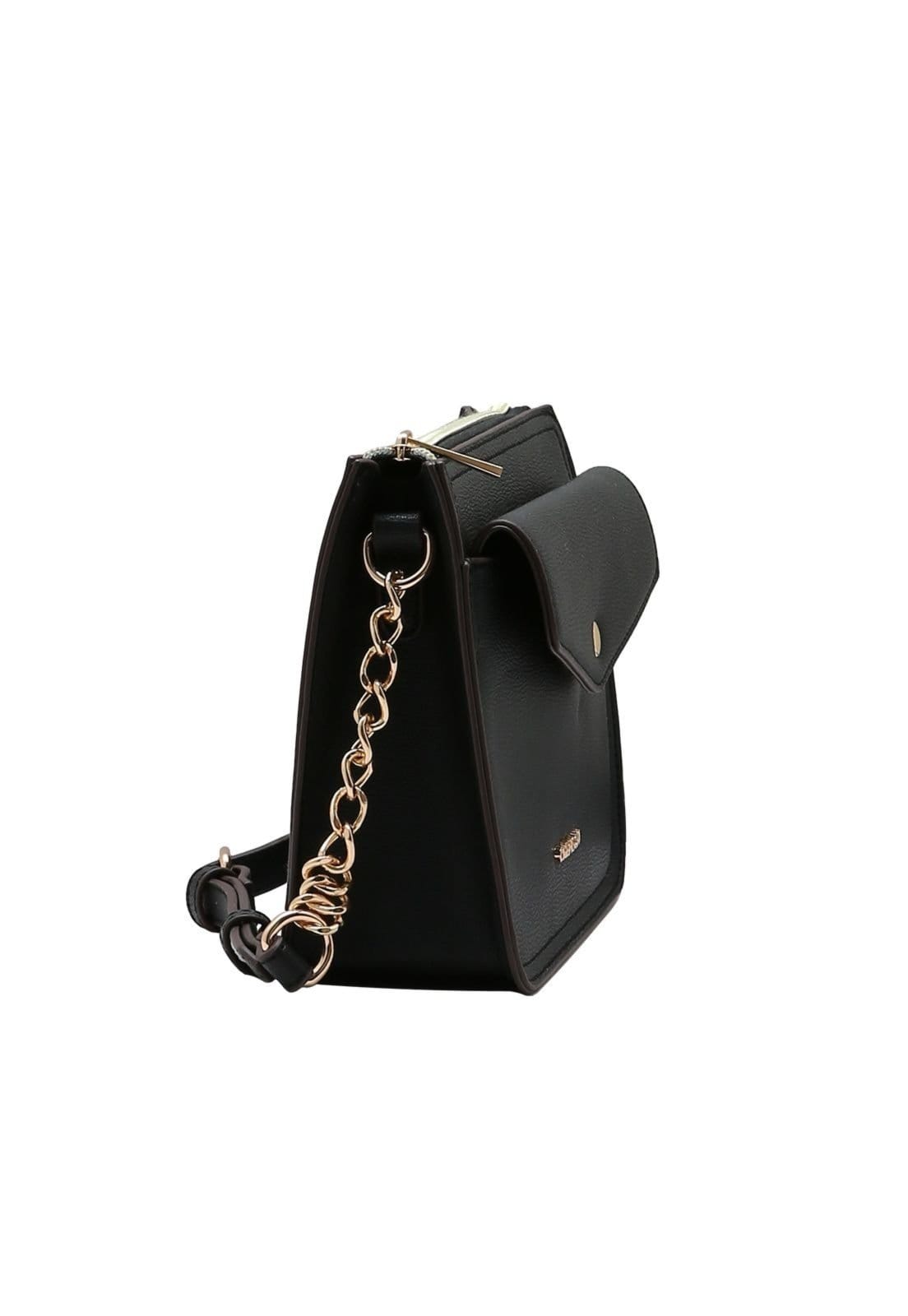 Vista 2 Bolsa Feminina Chenson Transversal 3485352 Natural Chenson castanho natural