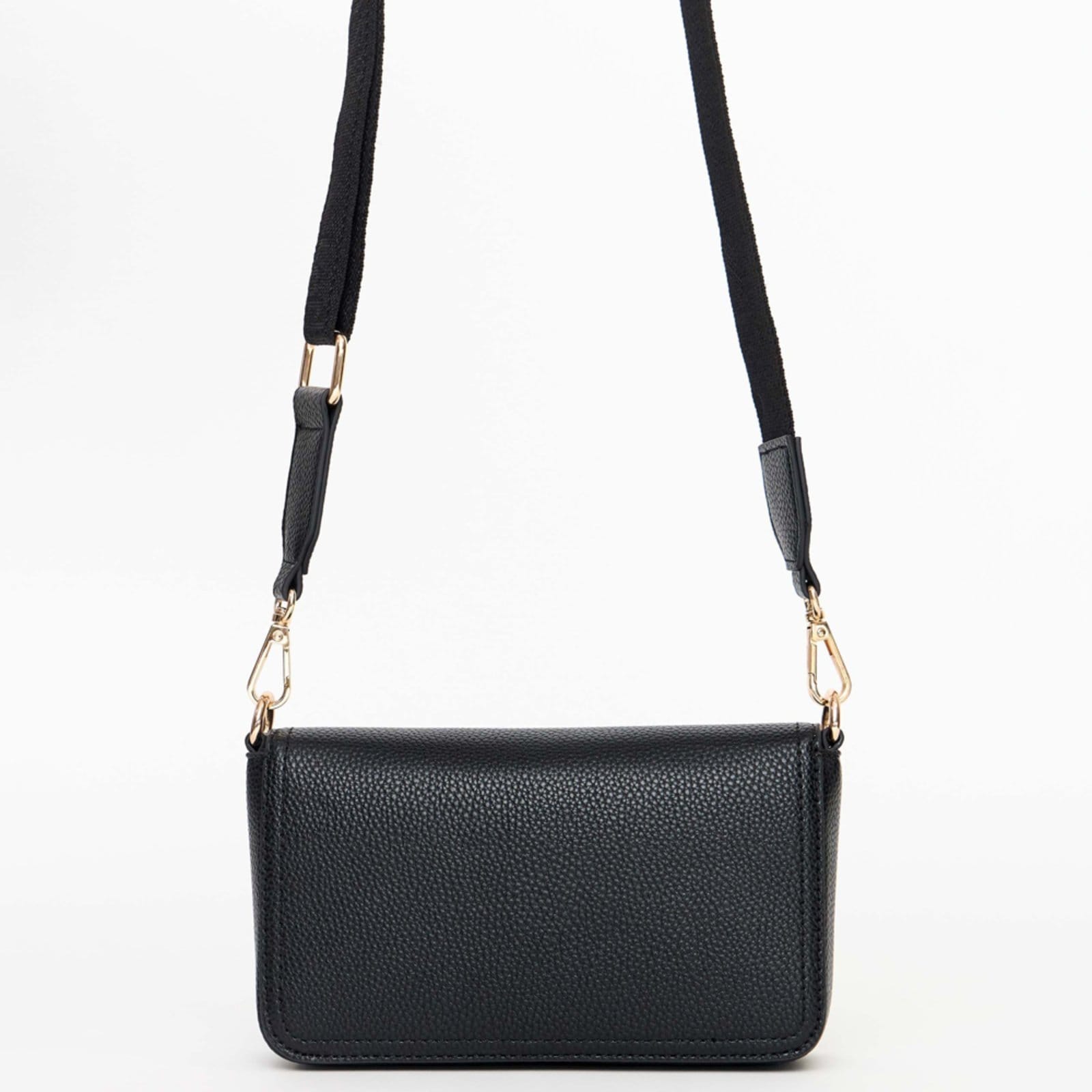 Vista 2 Bolsa Crossbody Easy Lança Perfume Hz Ou25 Feminino Easy Lança perfume preto