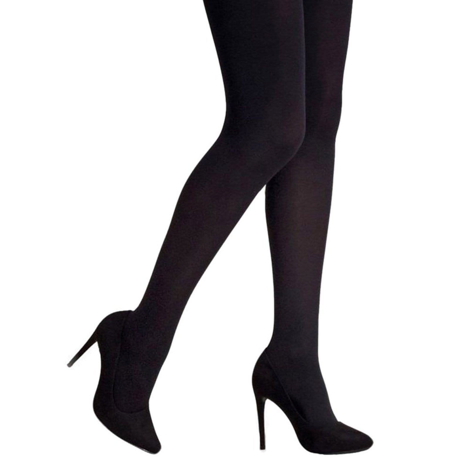 Vista 2 Meia-Calça Selene Opaca Fio 40 Feminina SELENE preto