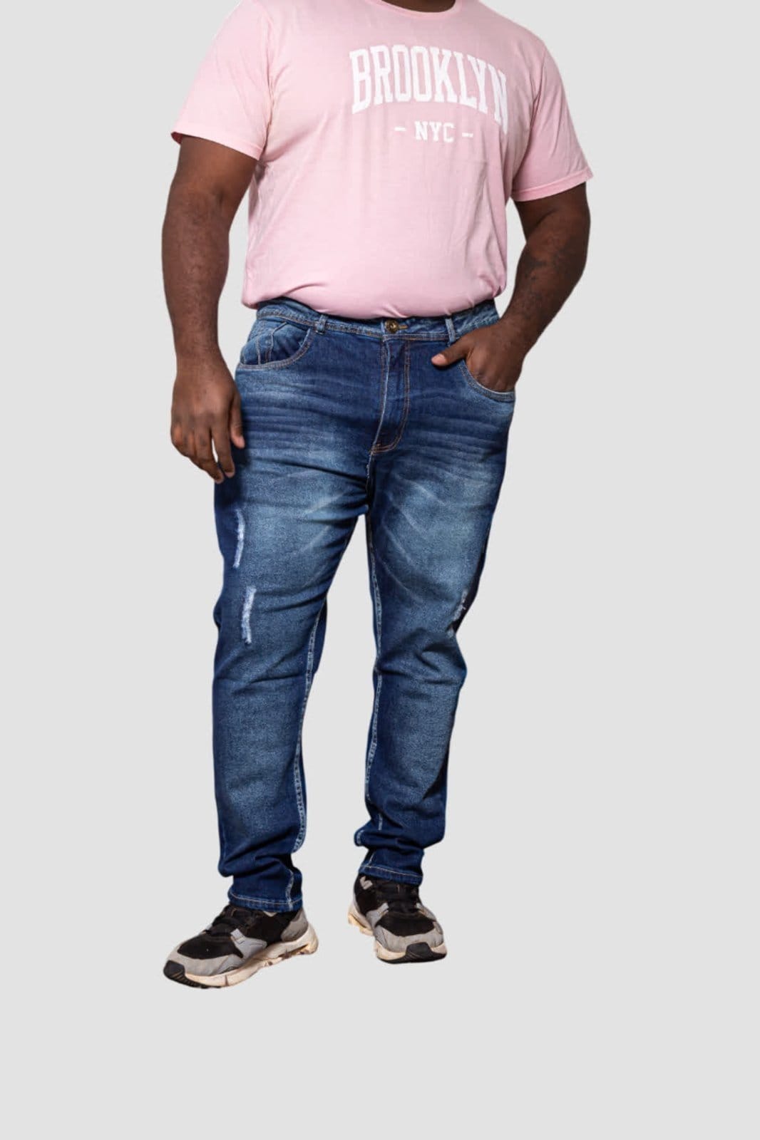 Vista 2 Calça Masculina Elastano Plus Skinny L1/2 Razon Jeans jeans