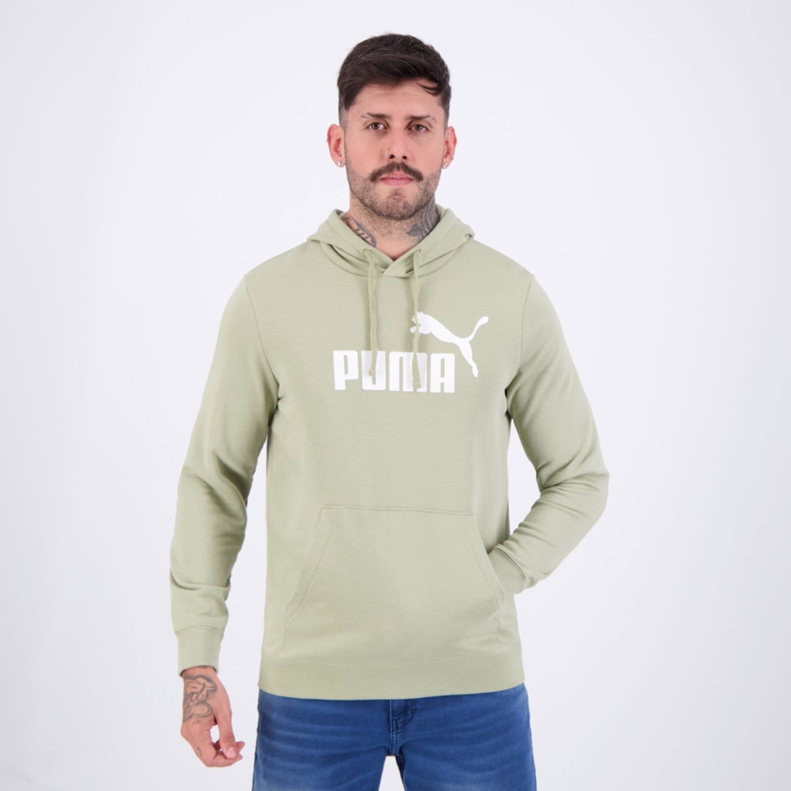 Moletom Puma ESS No. 1 Logo TR Claro