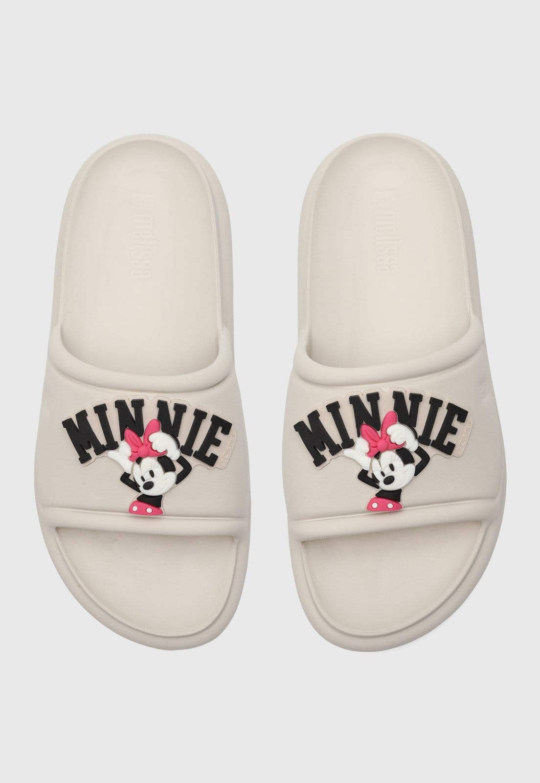 Vista principal Chinelo Slide Melissa Minnie Off-White Melissa off-white white