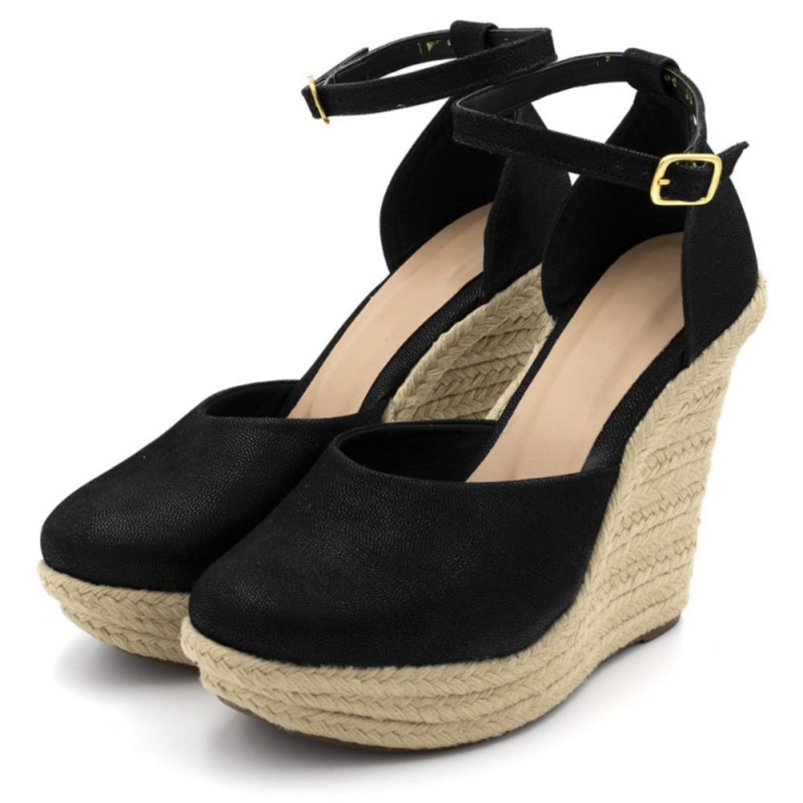 Sandália Feminina Anabela Nobucado Lançamento