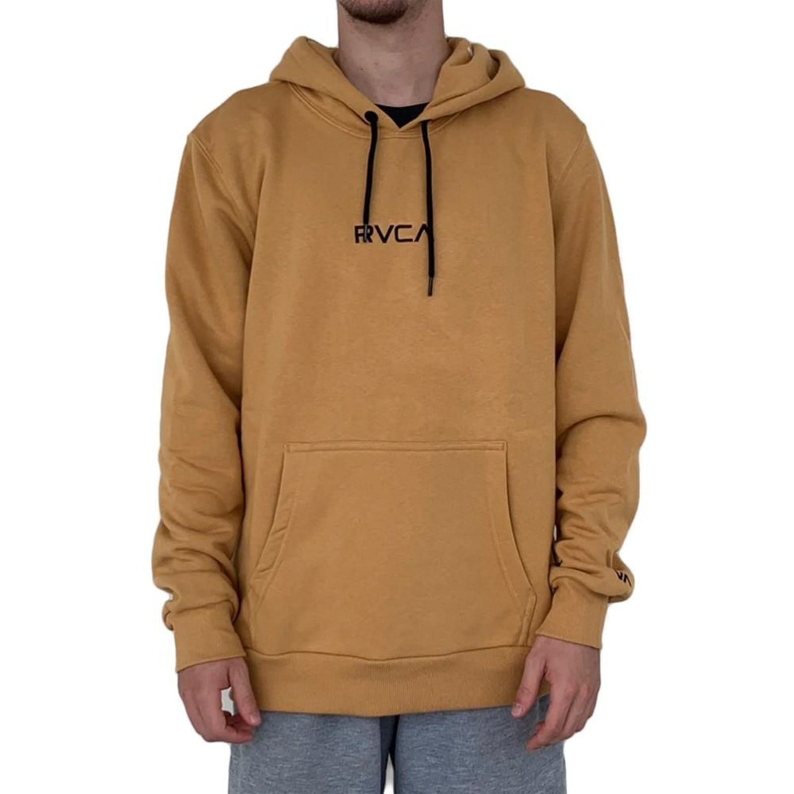 Moletom RVCA Canguru Tonally WT23 Masculino Escuro
