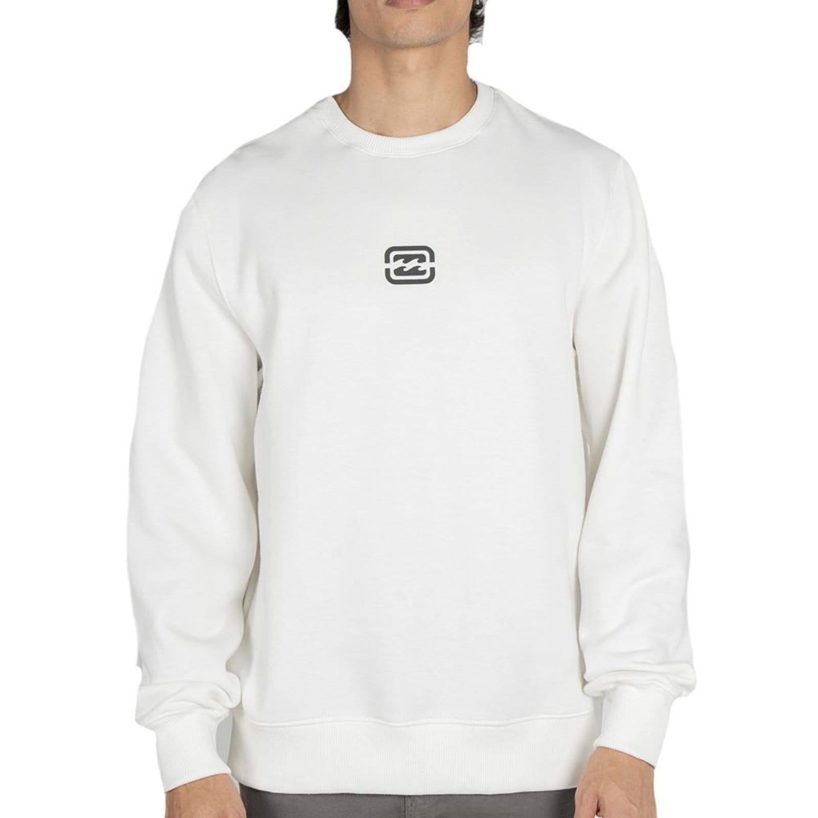 Moletom Billabong Careca Bracket Wave WT25 Off White