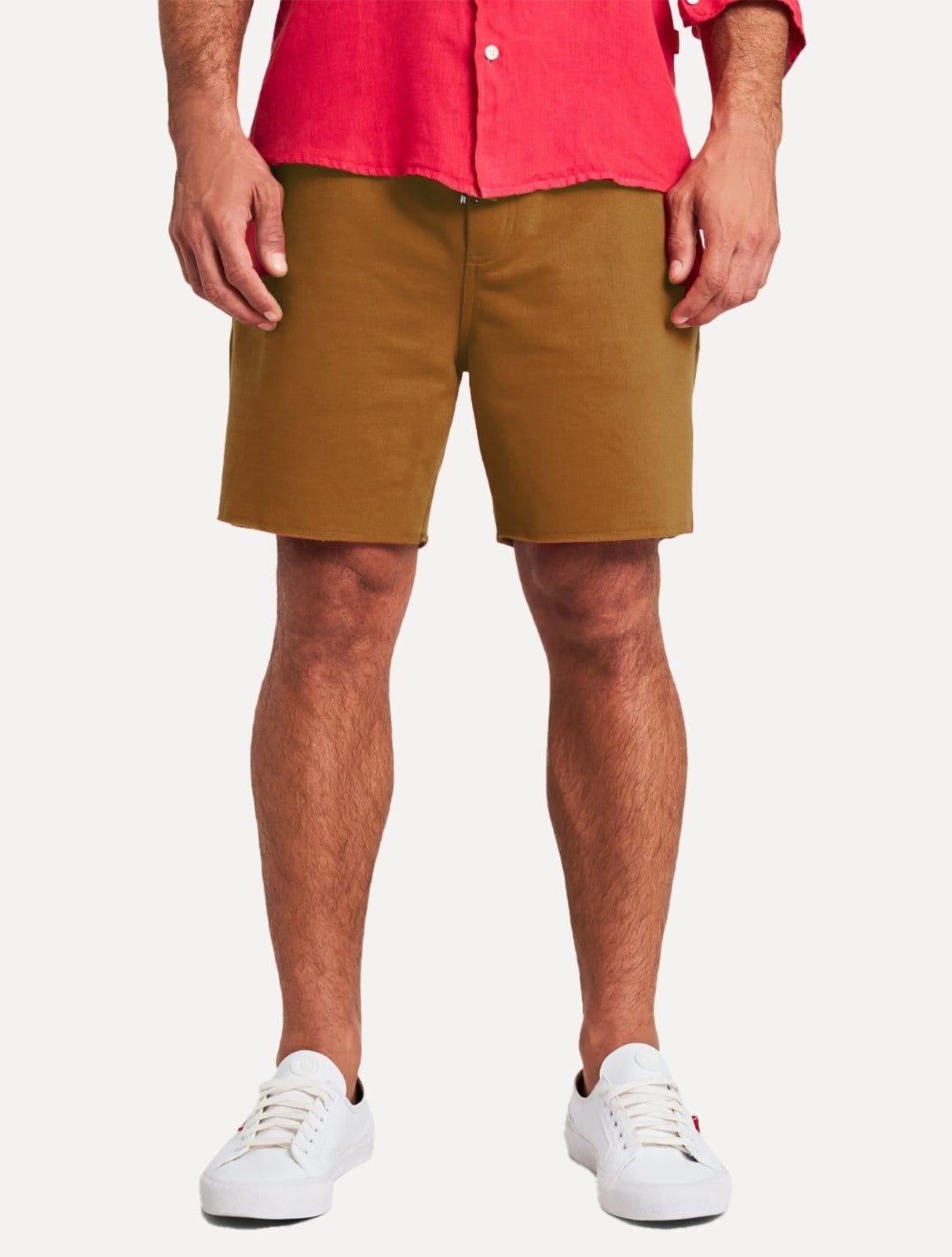 Bermuda Reserva Masculina Moletom Basica New Escuro