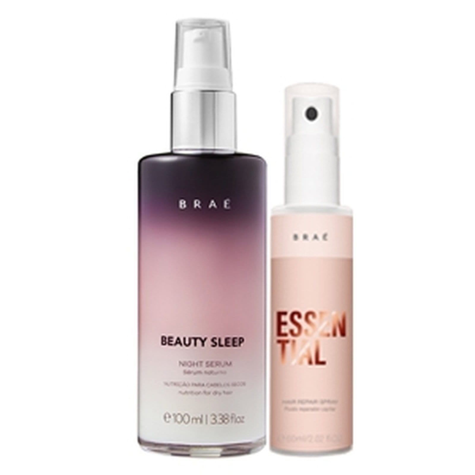 Vista principal Brae Beauty Sleep Night e MINI Essential 60ml BRAÉ multicolorido