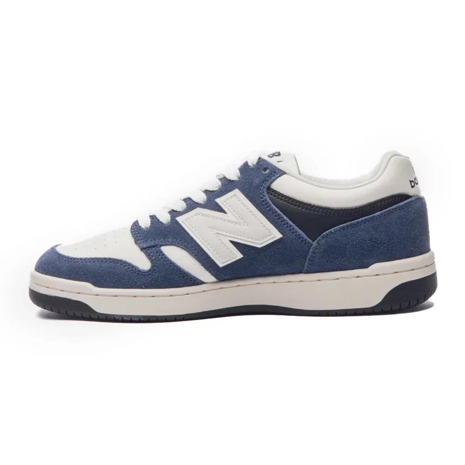 Vista 2 Tênis New Balance NB 480 Masculino New Balance azul marinho