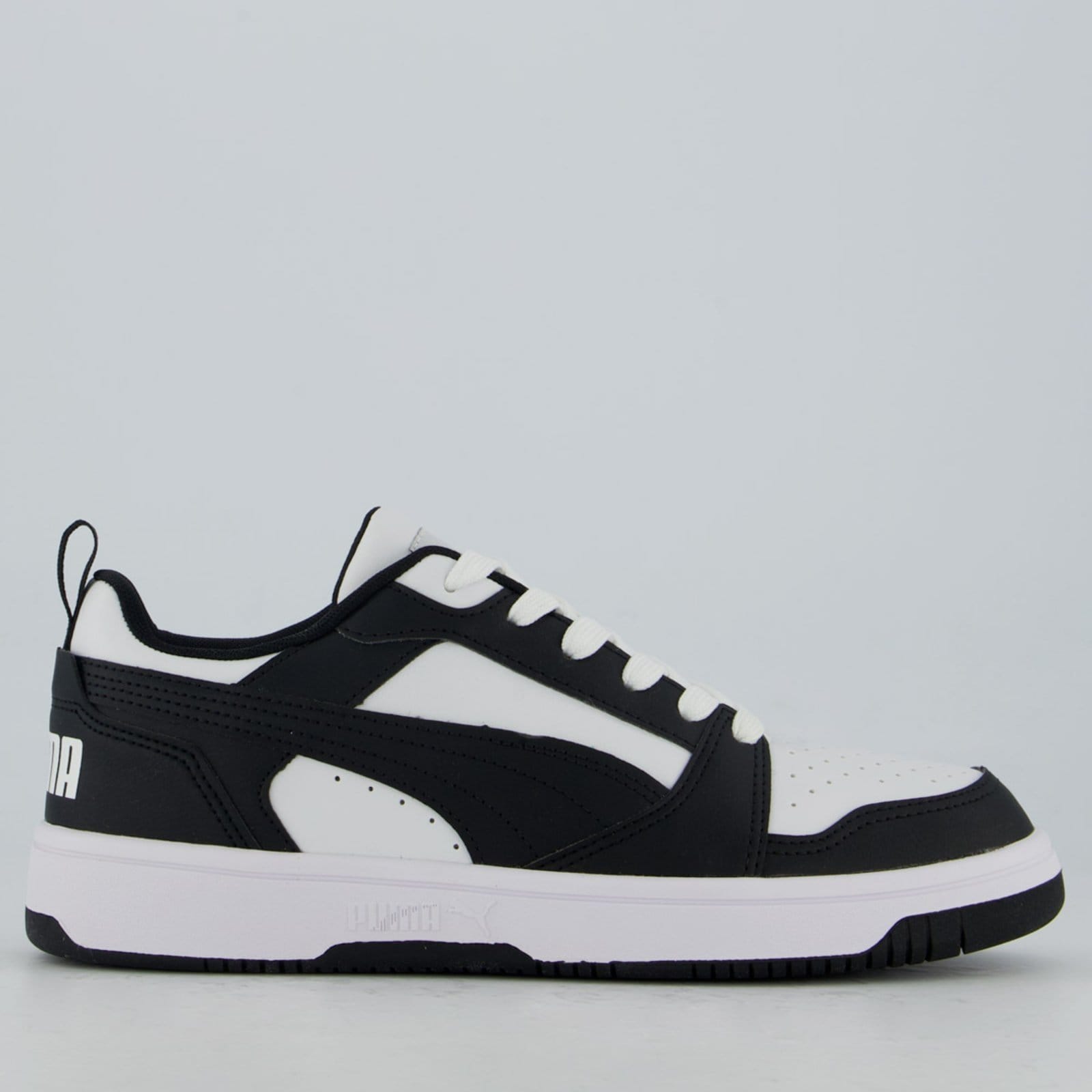 Tênis Puma Rebound V6 Low Preto e