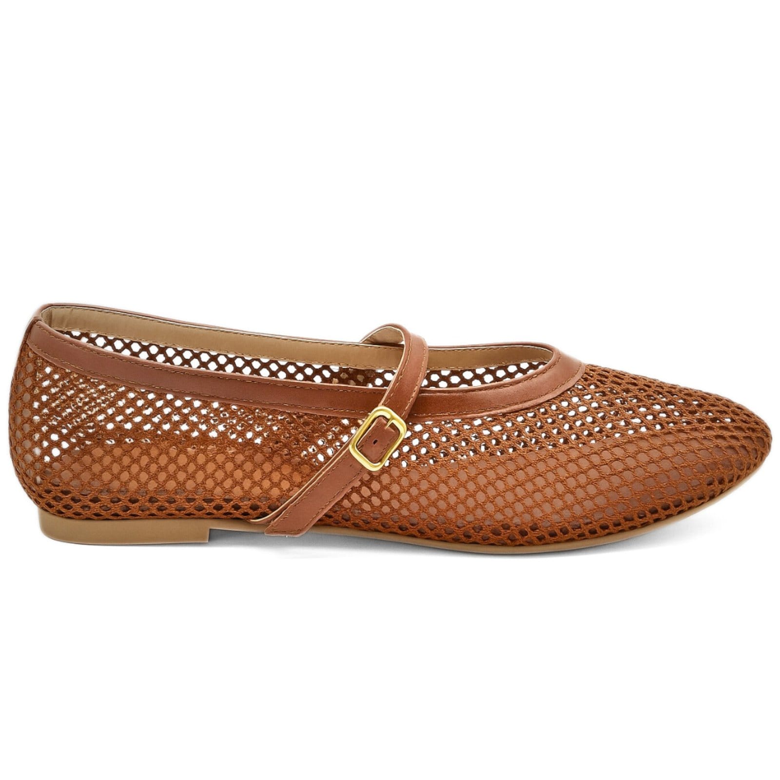 Sapatilha de Tela Sandália Boneca Delicada Cacau 5400