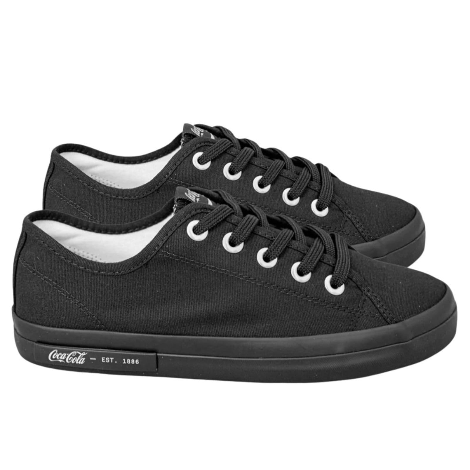 Vista 2 Tênis Coca Cola Plaza Canvas Feminino Coca-Cola preto
