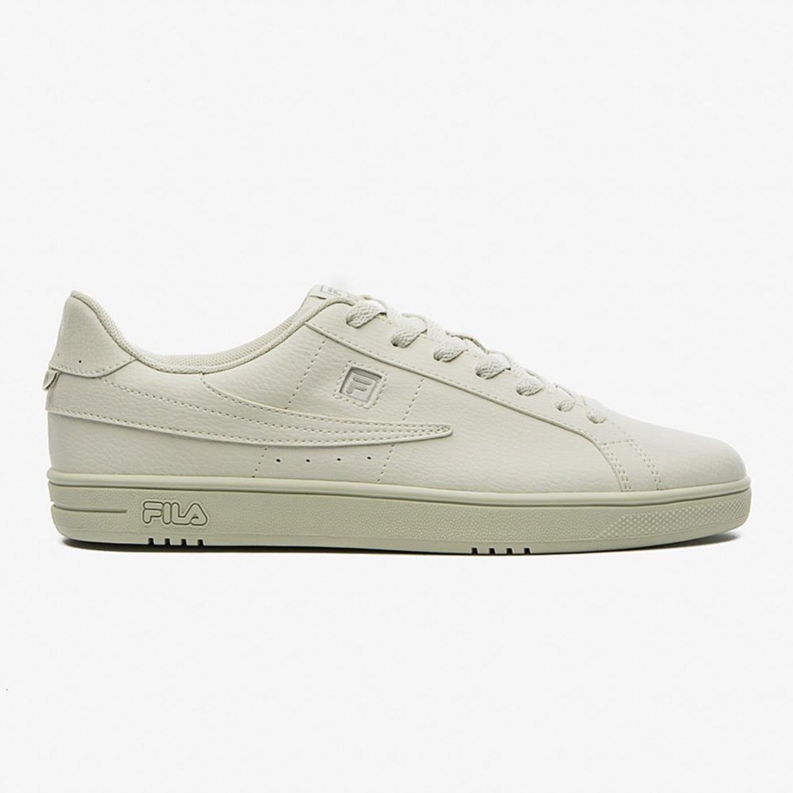 Vista 2 Tênis Masculino Casual Fila Court 80 1293838 Off White Fila off-white white