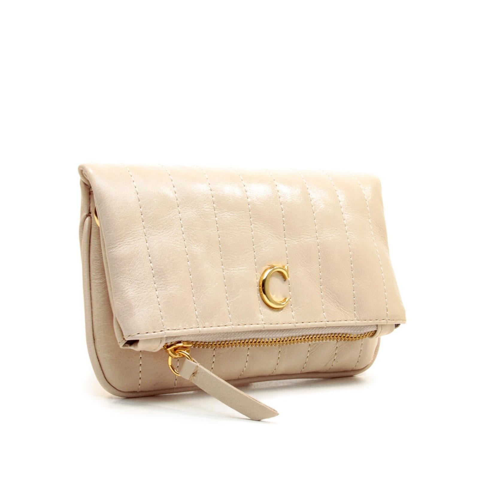 Vista 2 Bolsa Bellah Couro Off White Cecconello C Cecconello unico white