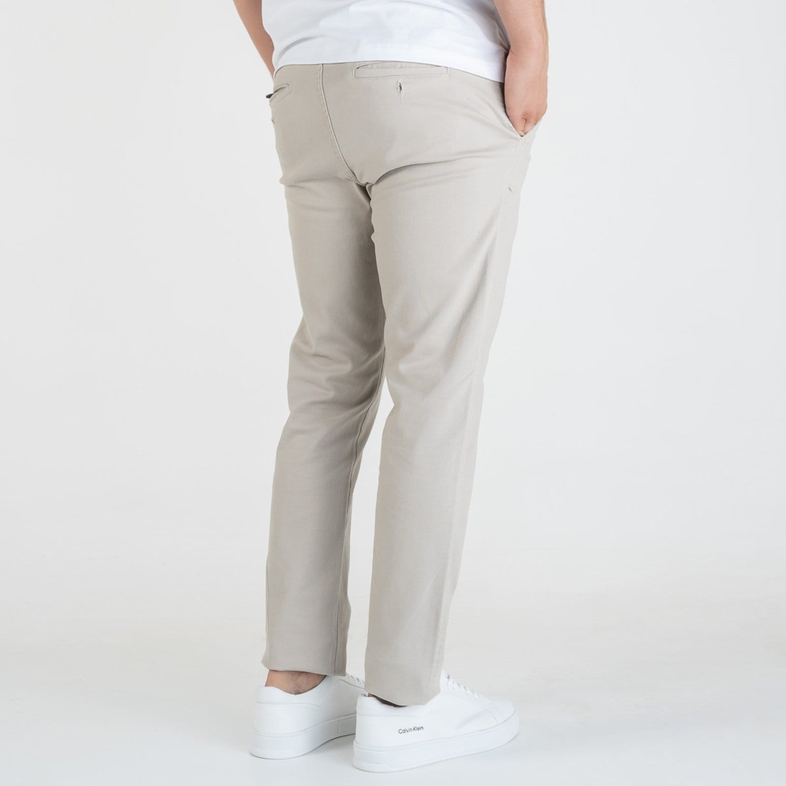Vista 2 Calça Sarja VersatiOld Slim Areia VERSATIOLD bege