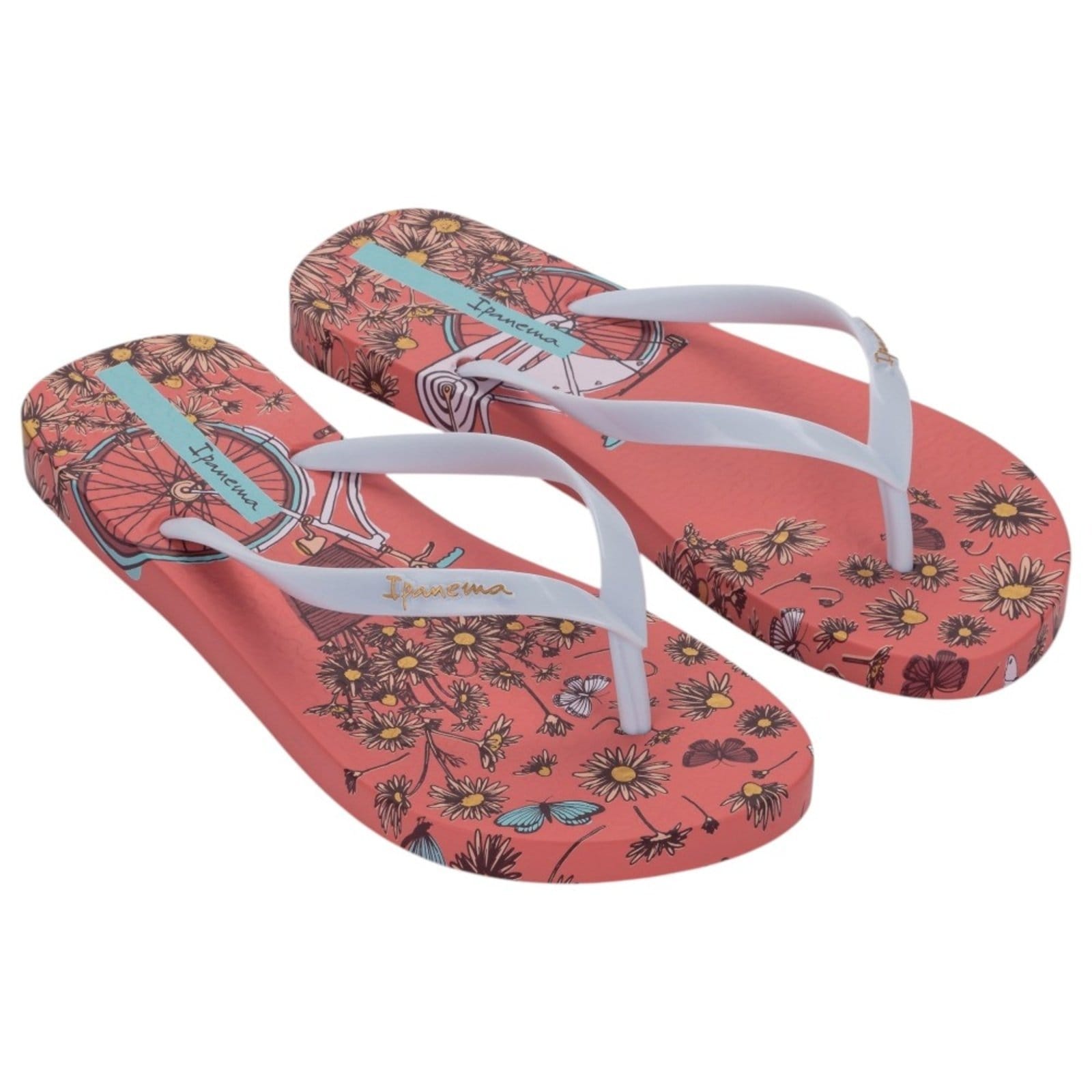 Vista 2 Chinelo Feminino Ipanema Mari Bloom 27454 Grendene rosa