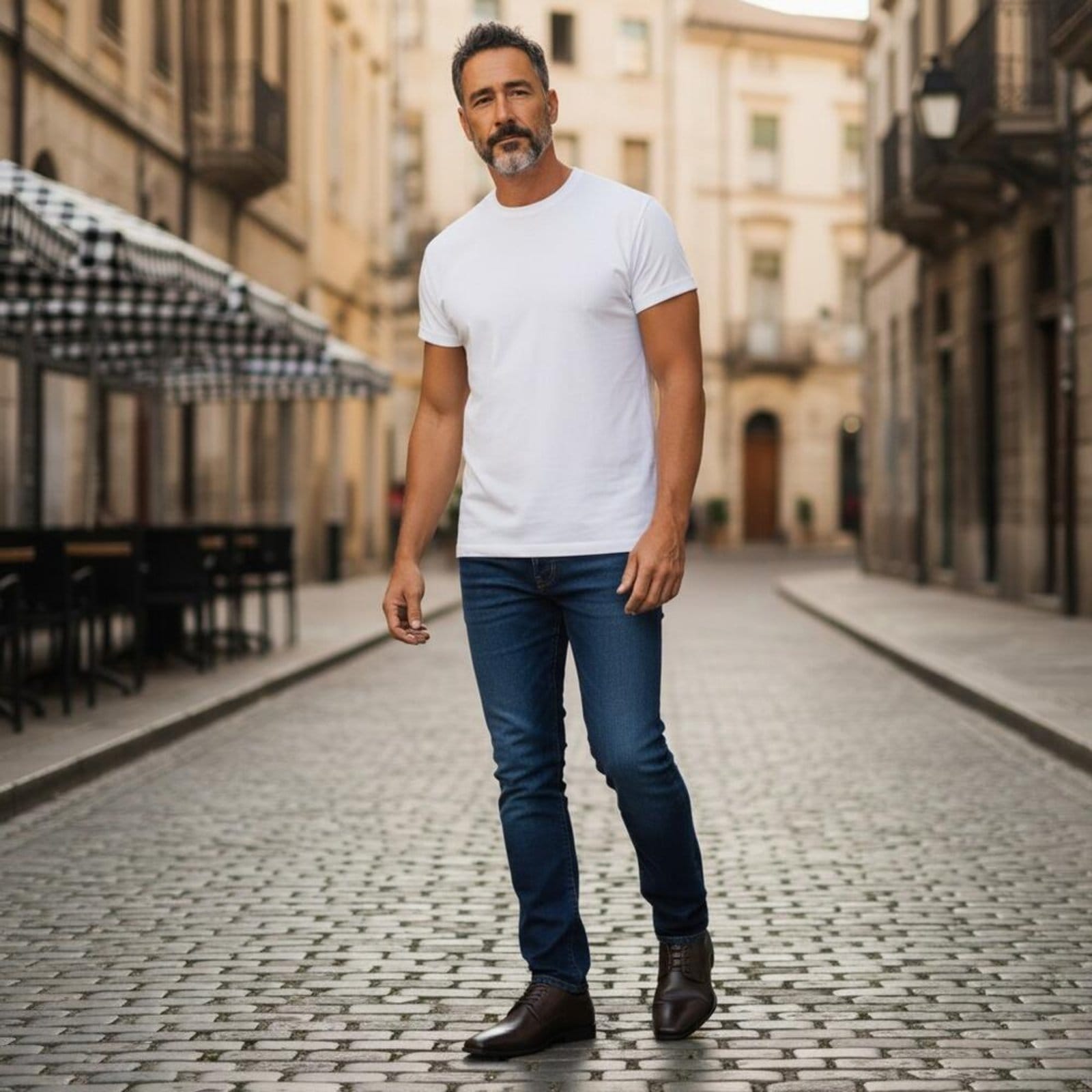 Vista 2 Sapato Masculino Social London Ferracini 4465 0784465 FERRACINI café