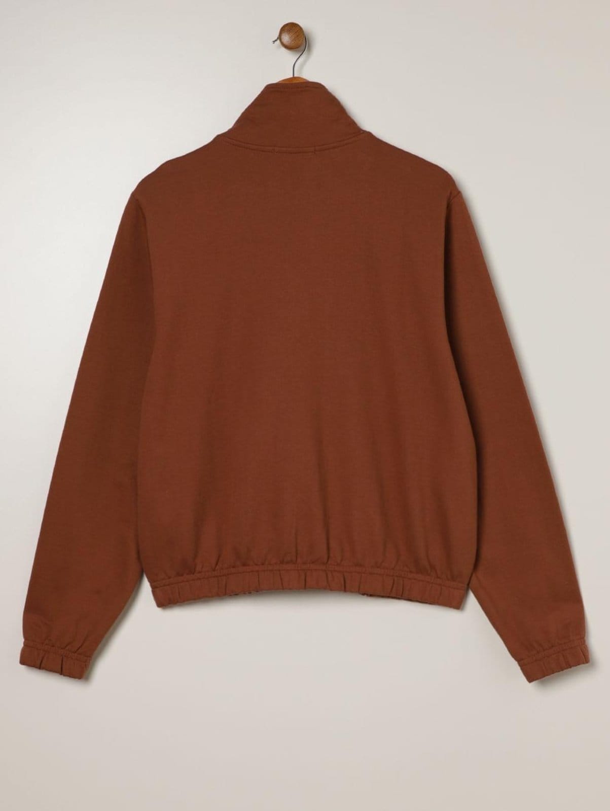 Vista 2 Jaqueta Autentique Plus Size Feminina Autentique marrom