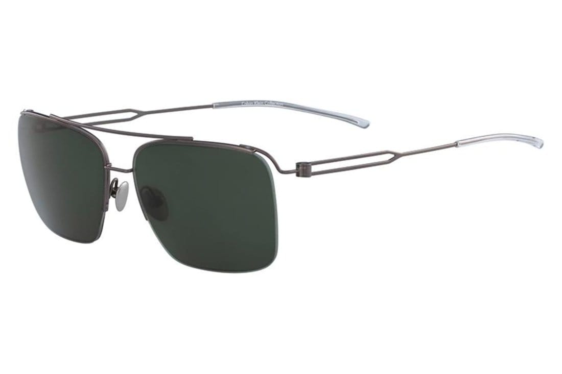 Vista 2 Óculos de Sol Calvin Klein CK8051S 015/57 Titanio Calvin Klein cinza