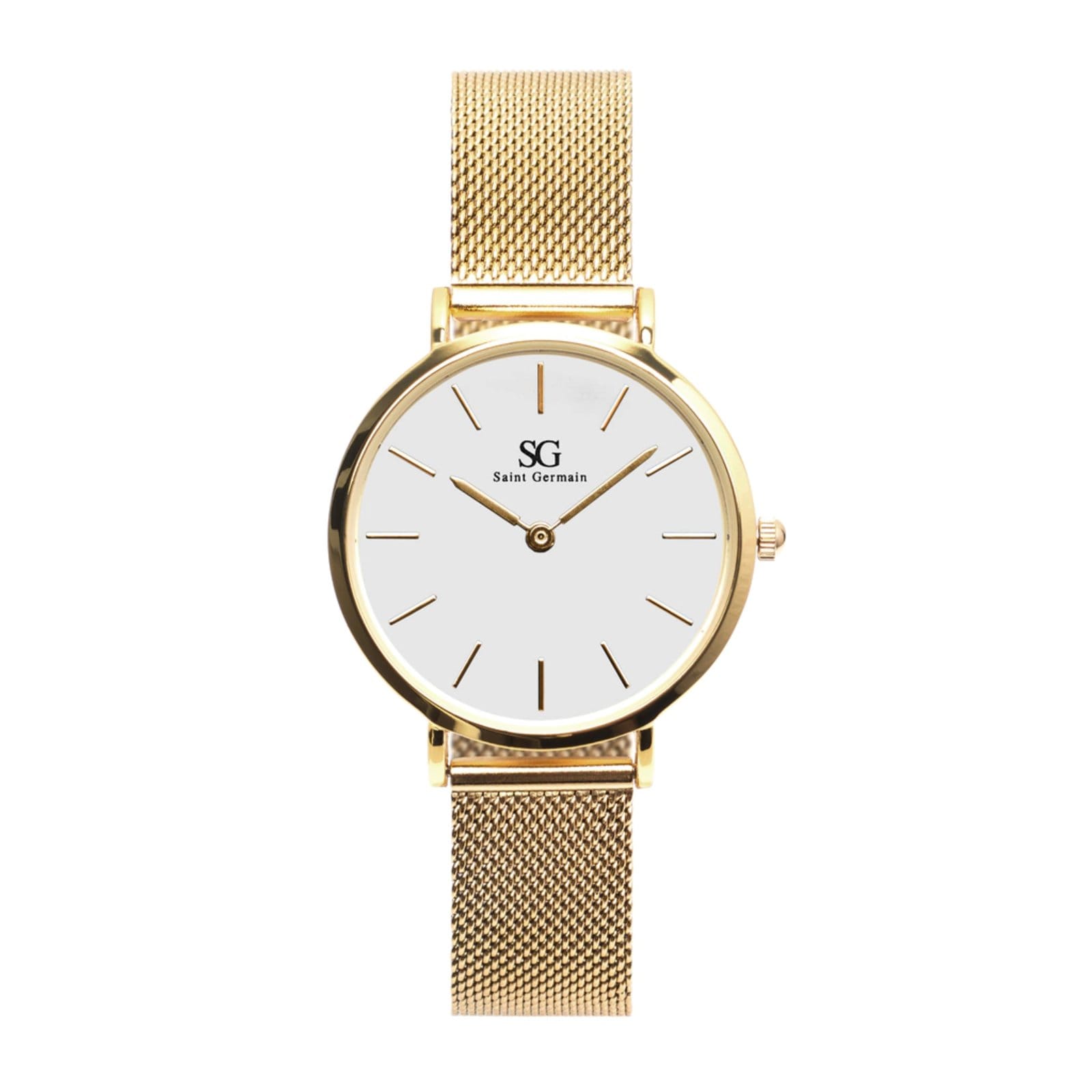 Relógio Feminino Saint Germain Dourado Chelsea Gold 32mm