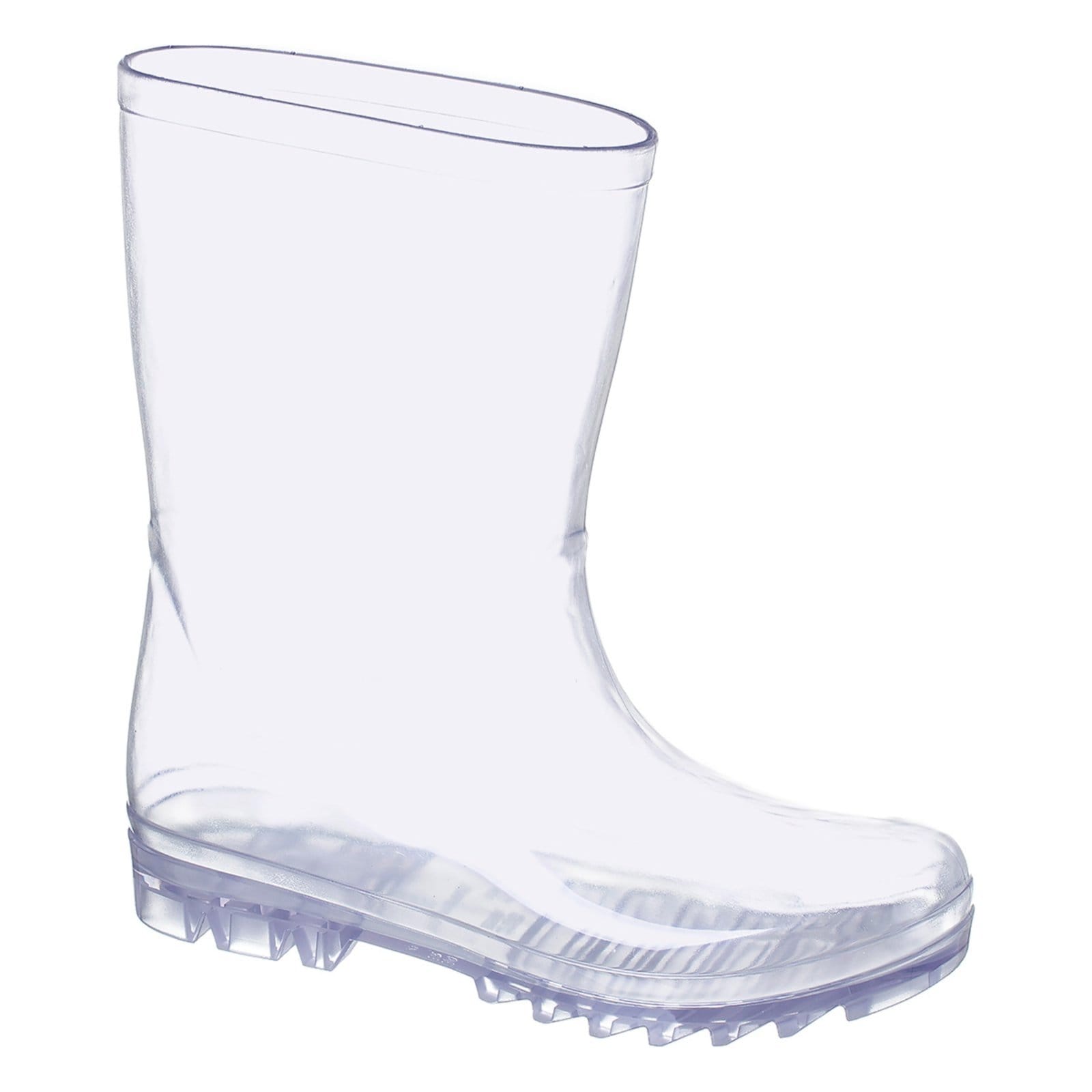 Vista 2 Infantil - Galocha Bota Kimimo Emborrachada Para Meninas Impermeável Angipé transparente