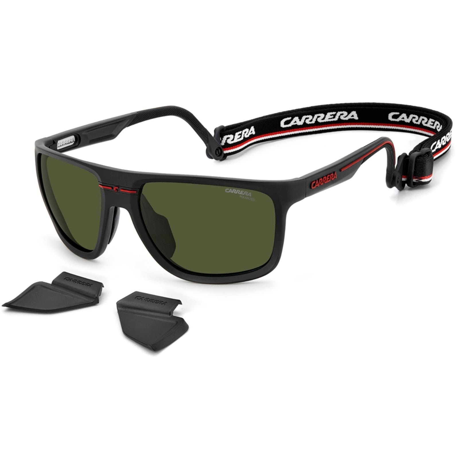 Vista 2 Óculos de Sol Carrera Sport 08S XT BLX 60UC Polarizado Carrera preto