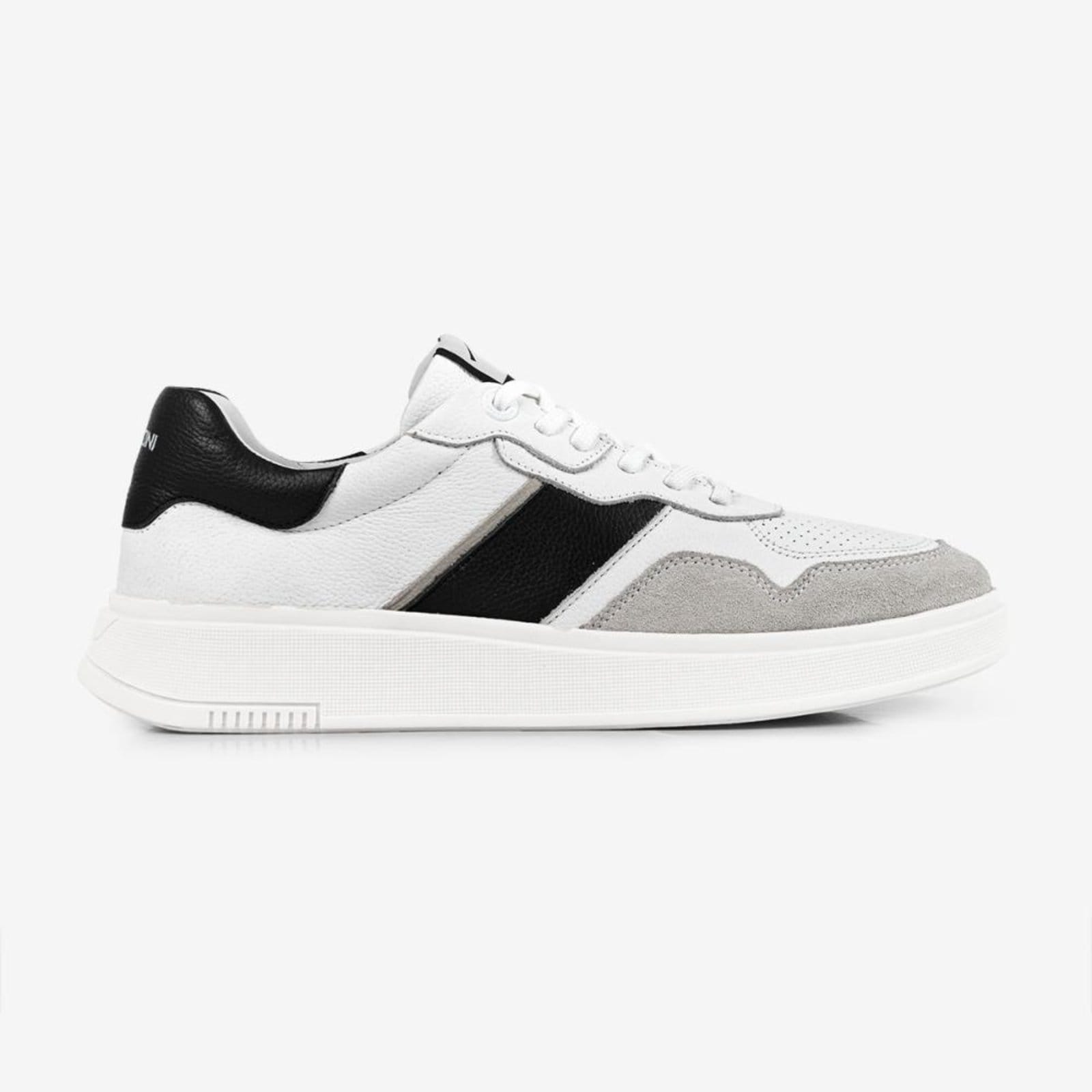 Tênis Casual Ferracini Logan de Couro com Camurça