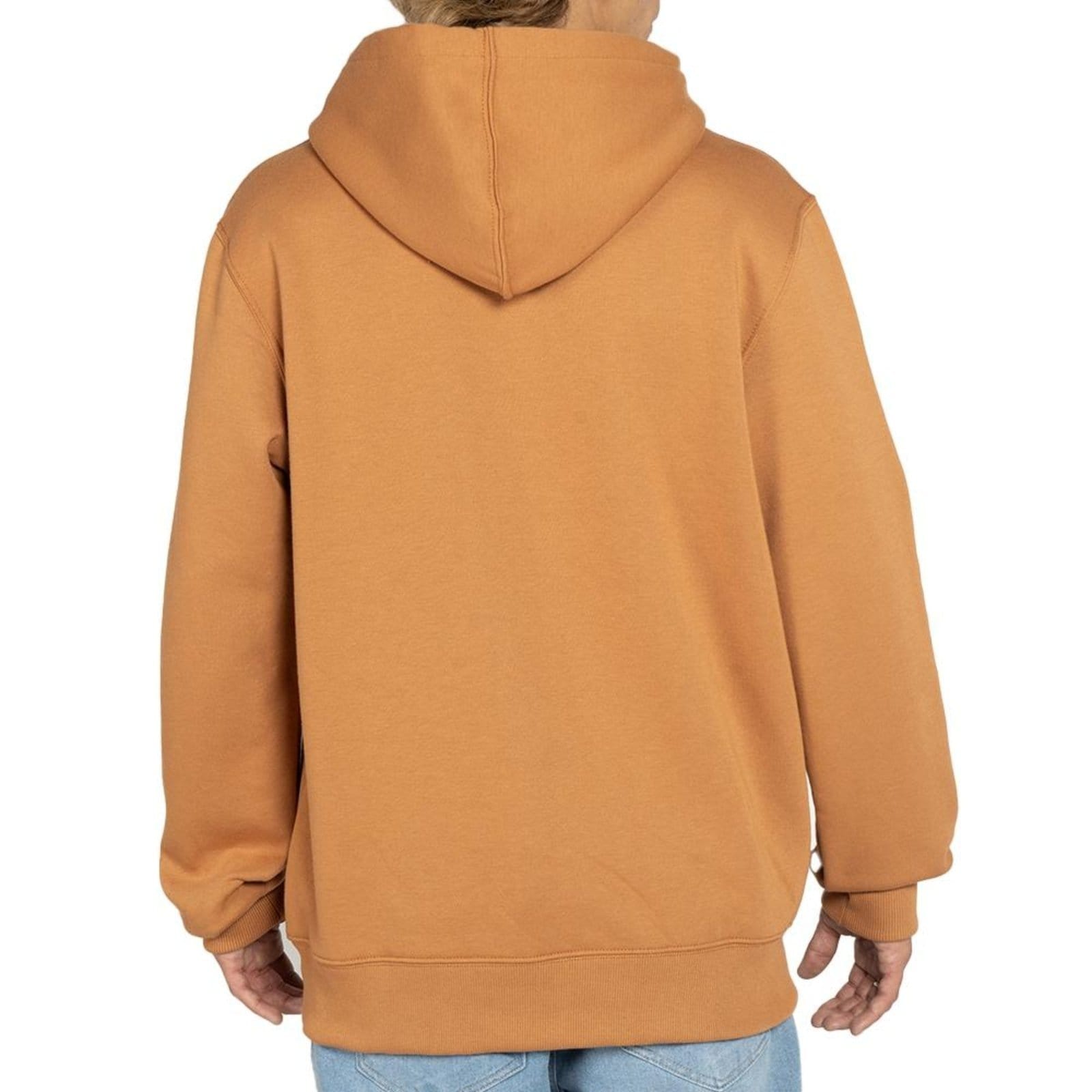 Moletom Quiksilver Canguru Omni Logo DNA WT25 Mostarda