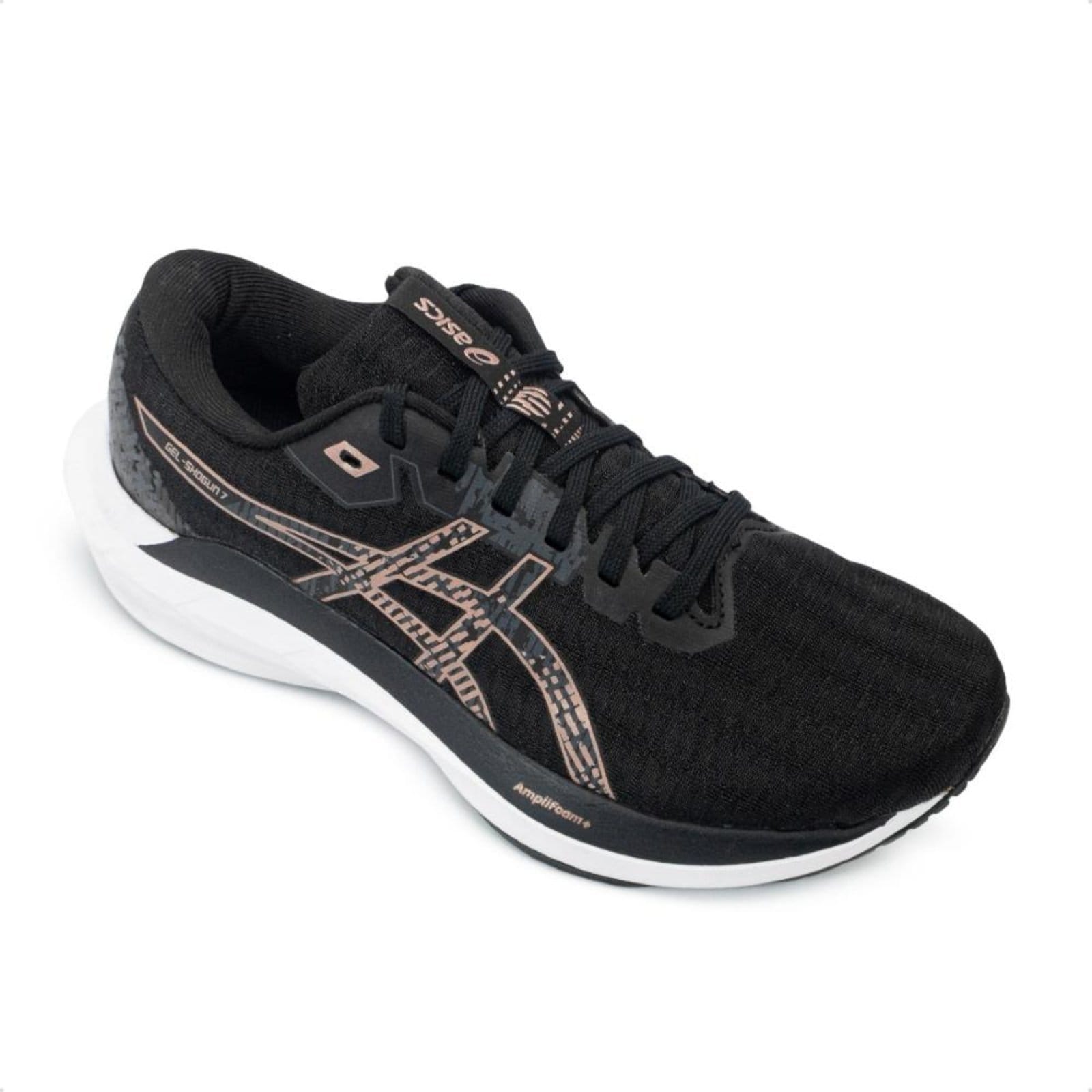 Vista 2 Tênis Asics Feminino Gel-Shogun 7 Corrida ASICS preto