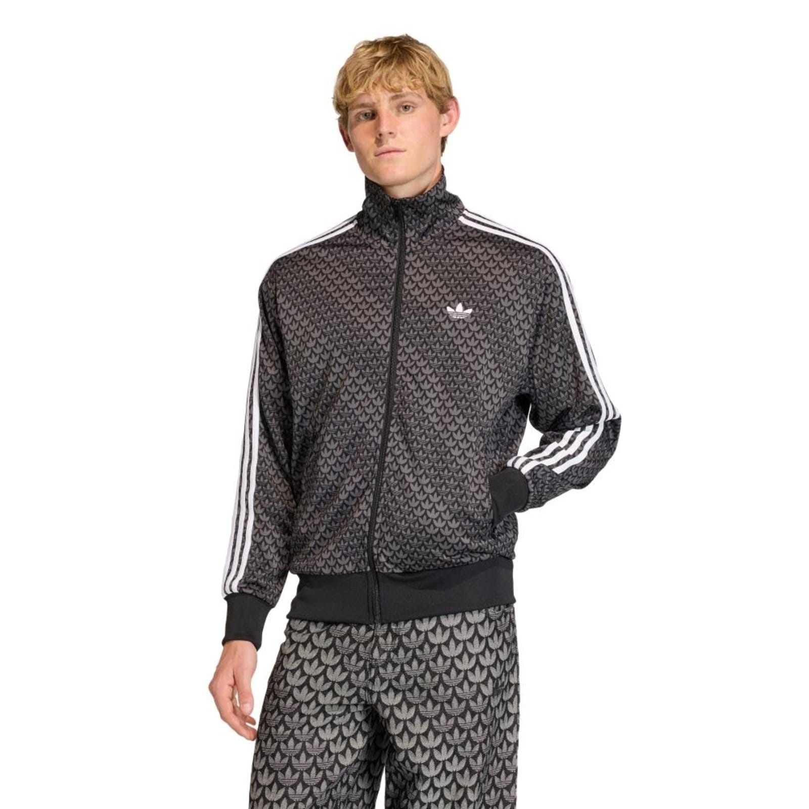 JAQUETA FIREBIRD COM MONOGRAMA DESCONTRAÍDO adidas Originals